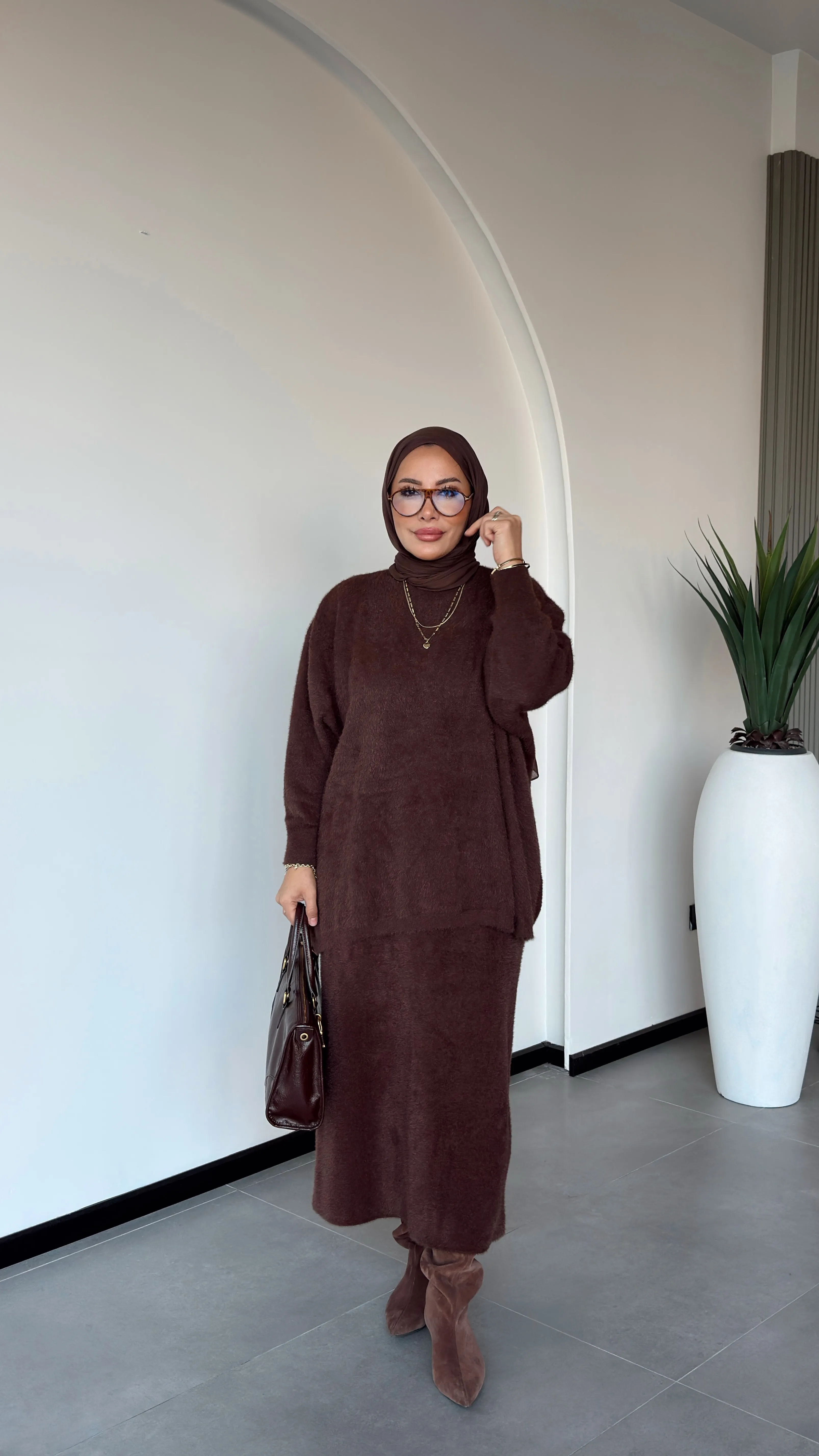 ANGORA ETEKLİ TAKIM