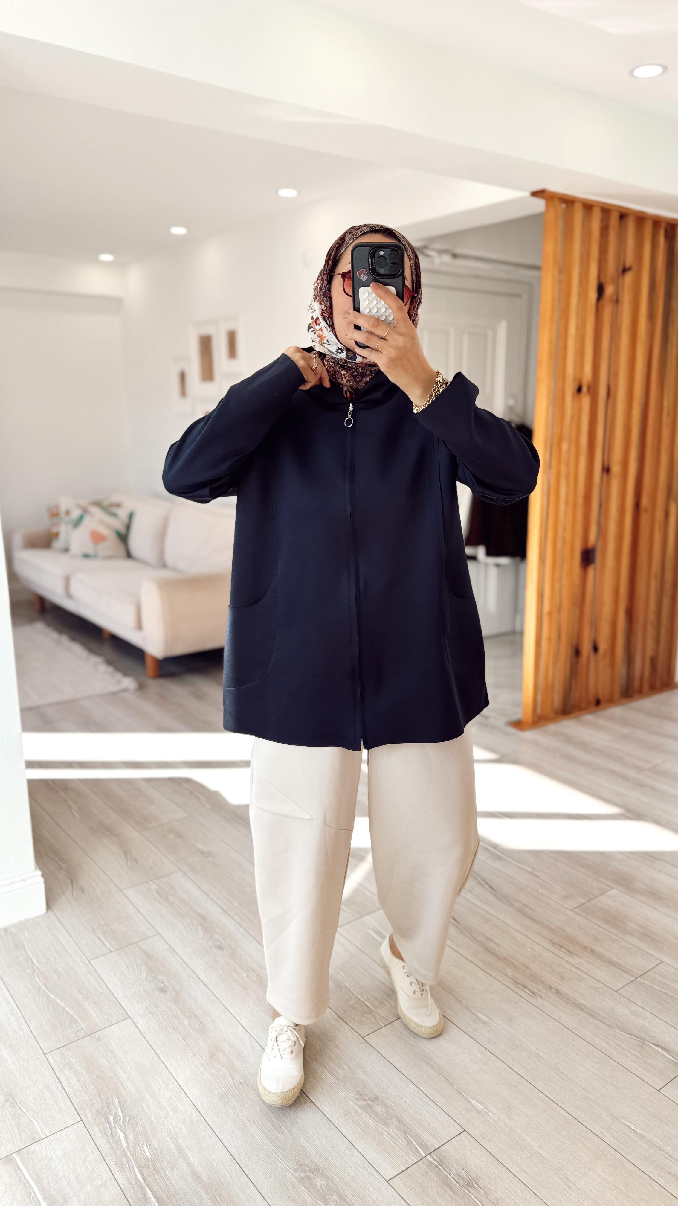 SCUBA FERMUARLI CEKET -SWEAT