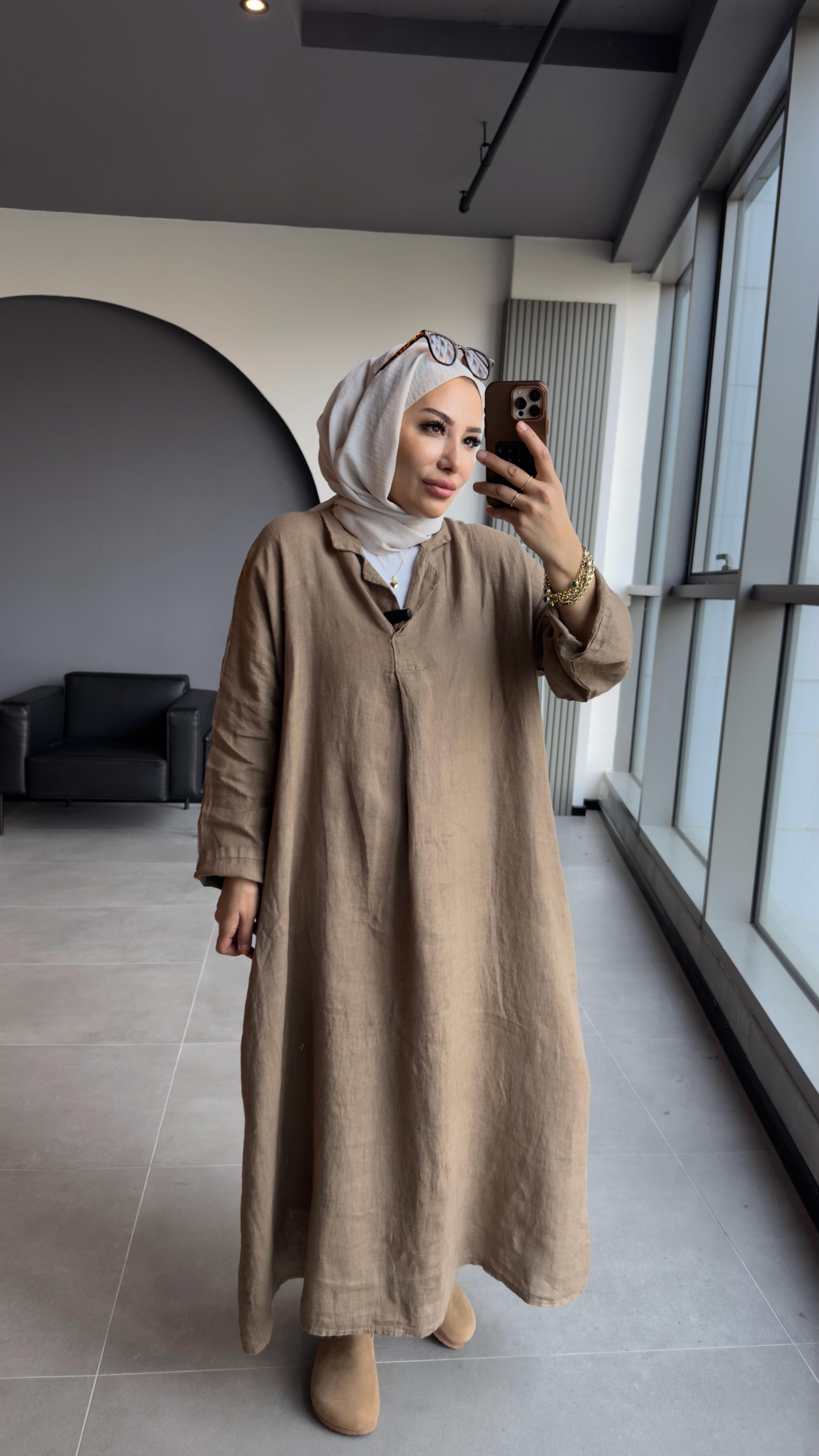 NUN KETEN ELBİSE 