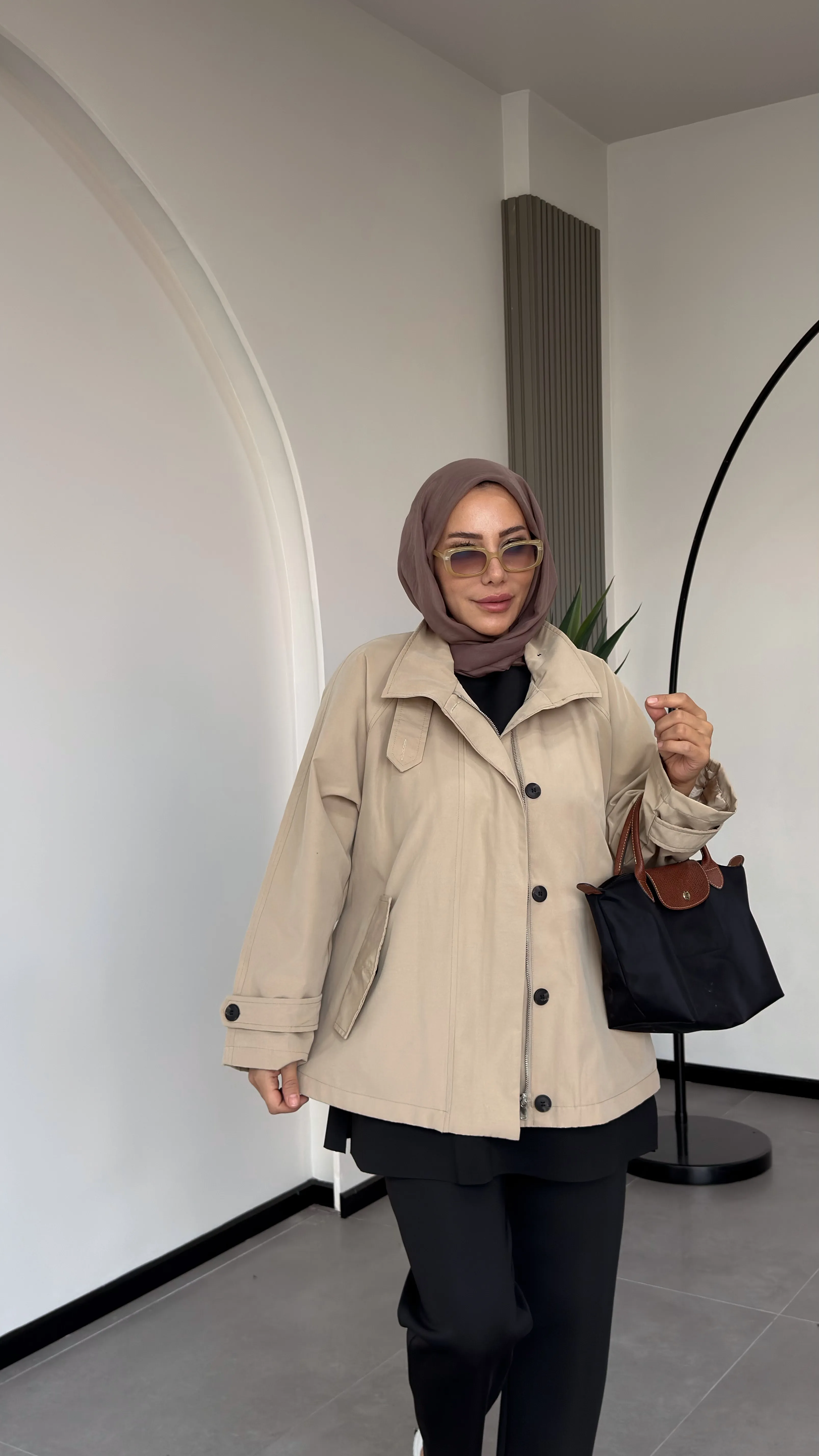 VESNA TRENÇ-CEKET - Taş