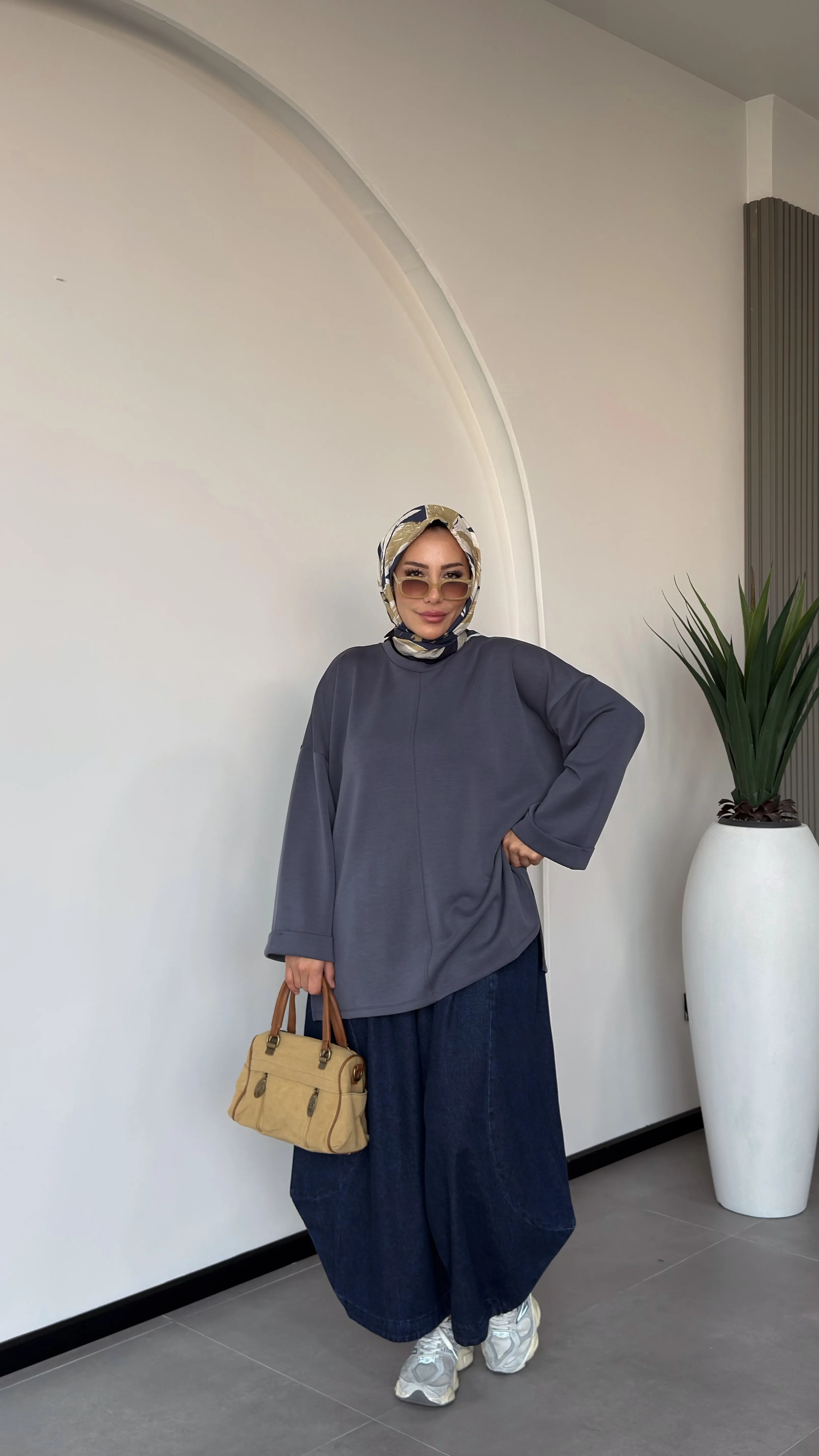 YENİ MODEL KOT ŞALVAR PANTALON