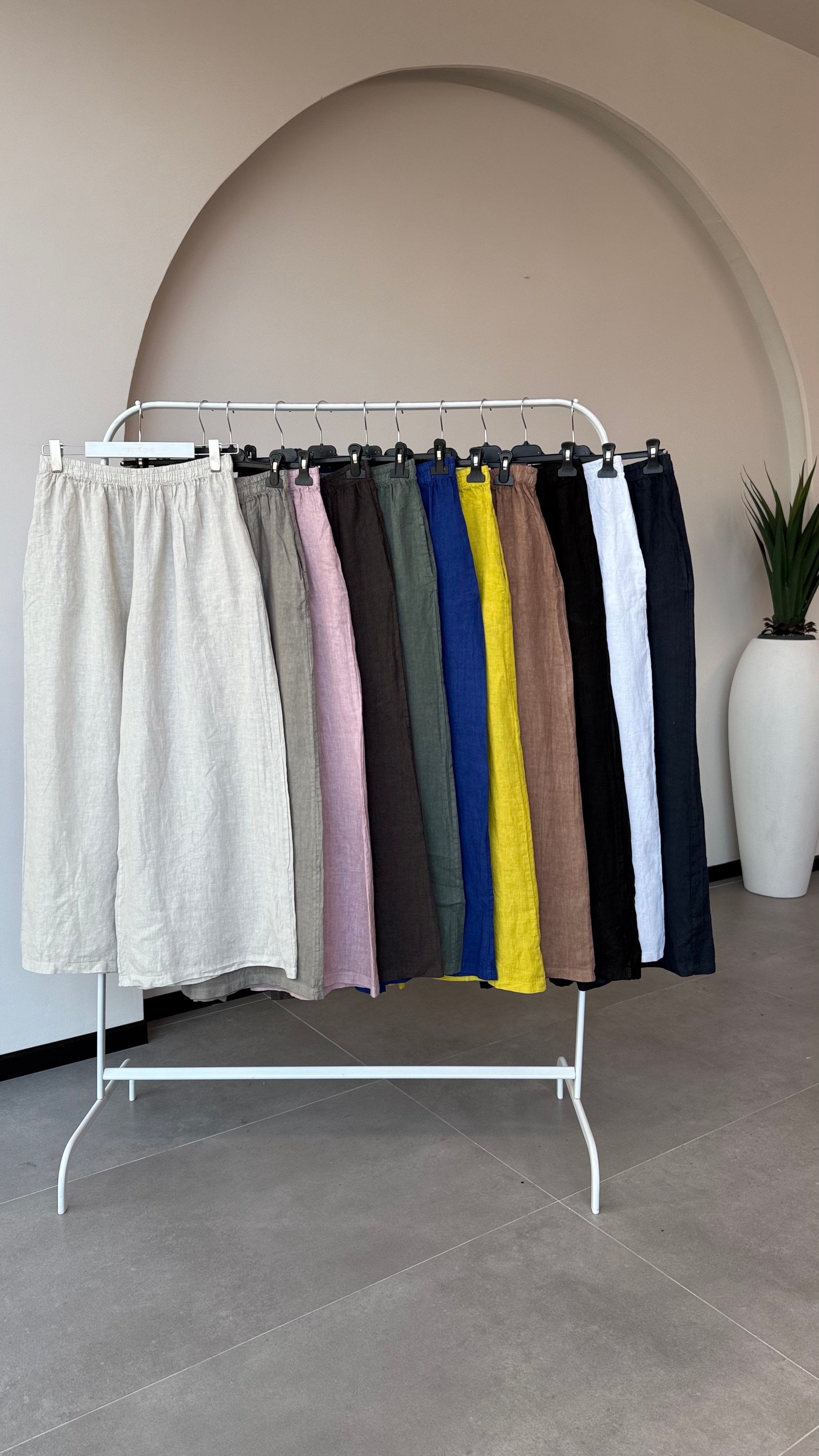 KETEN ETEK PANTOLON