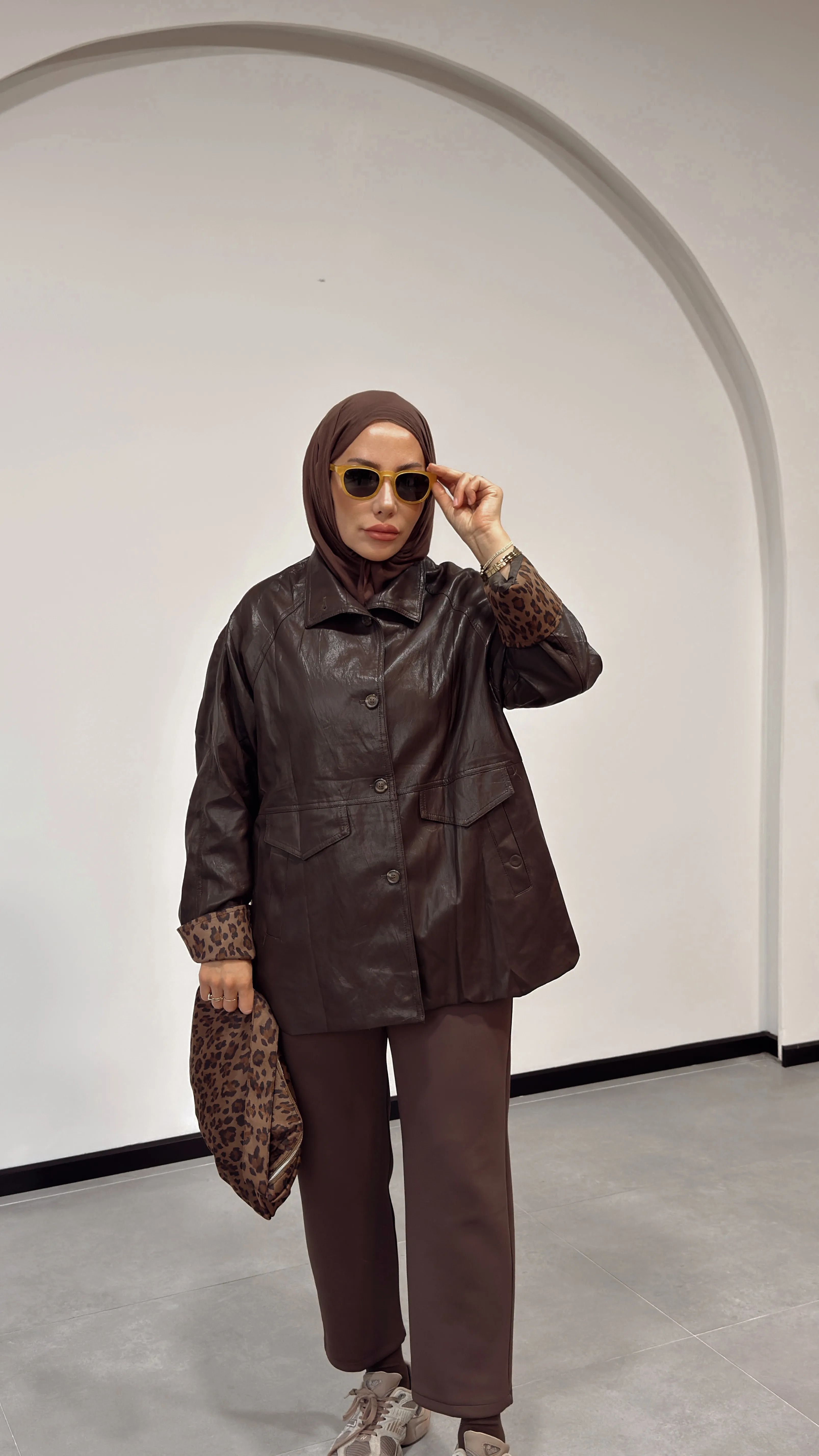 DERİ CEKET- TASARIM