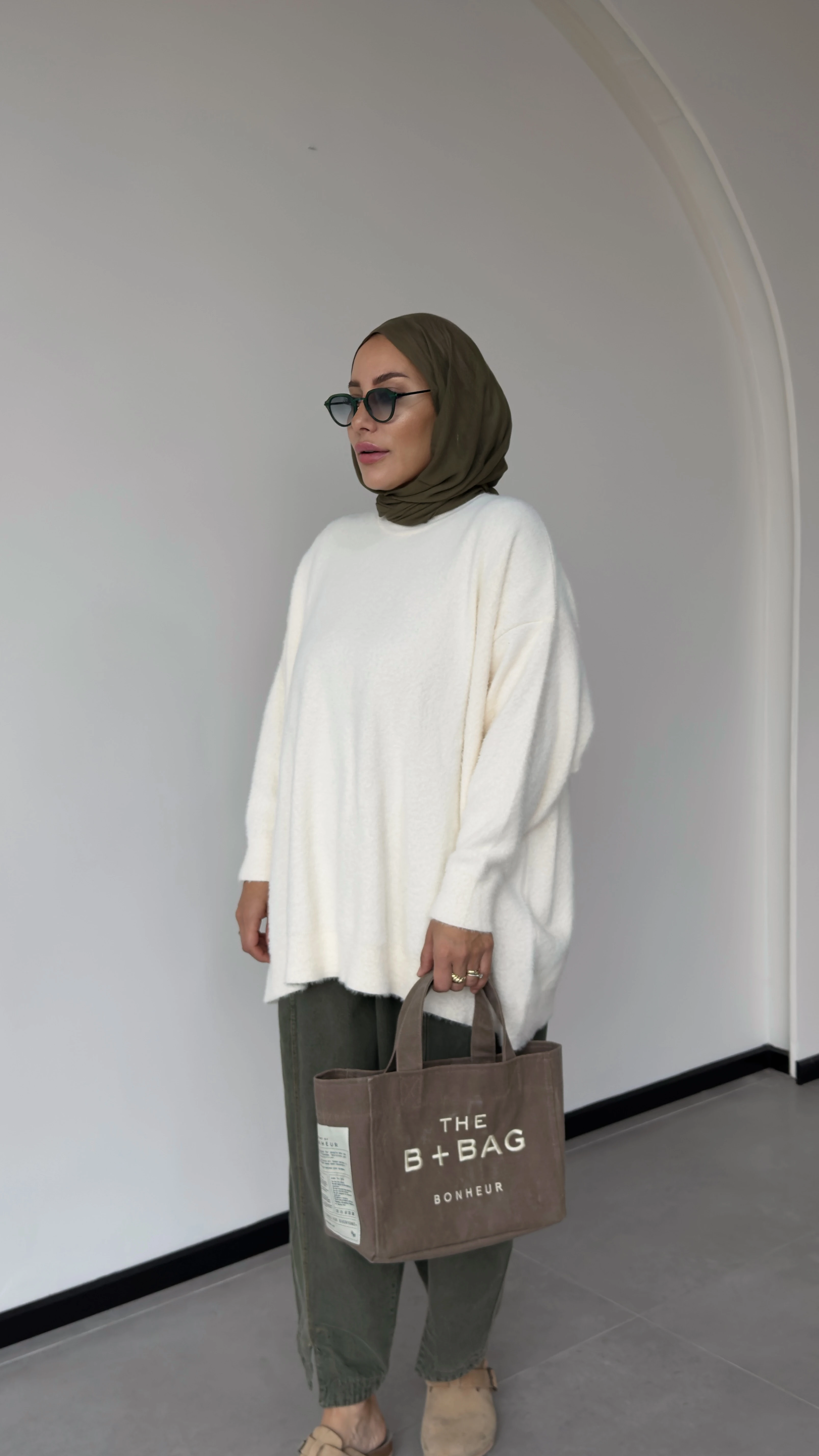 OWERSİZE ANGORA KAZAK