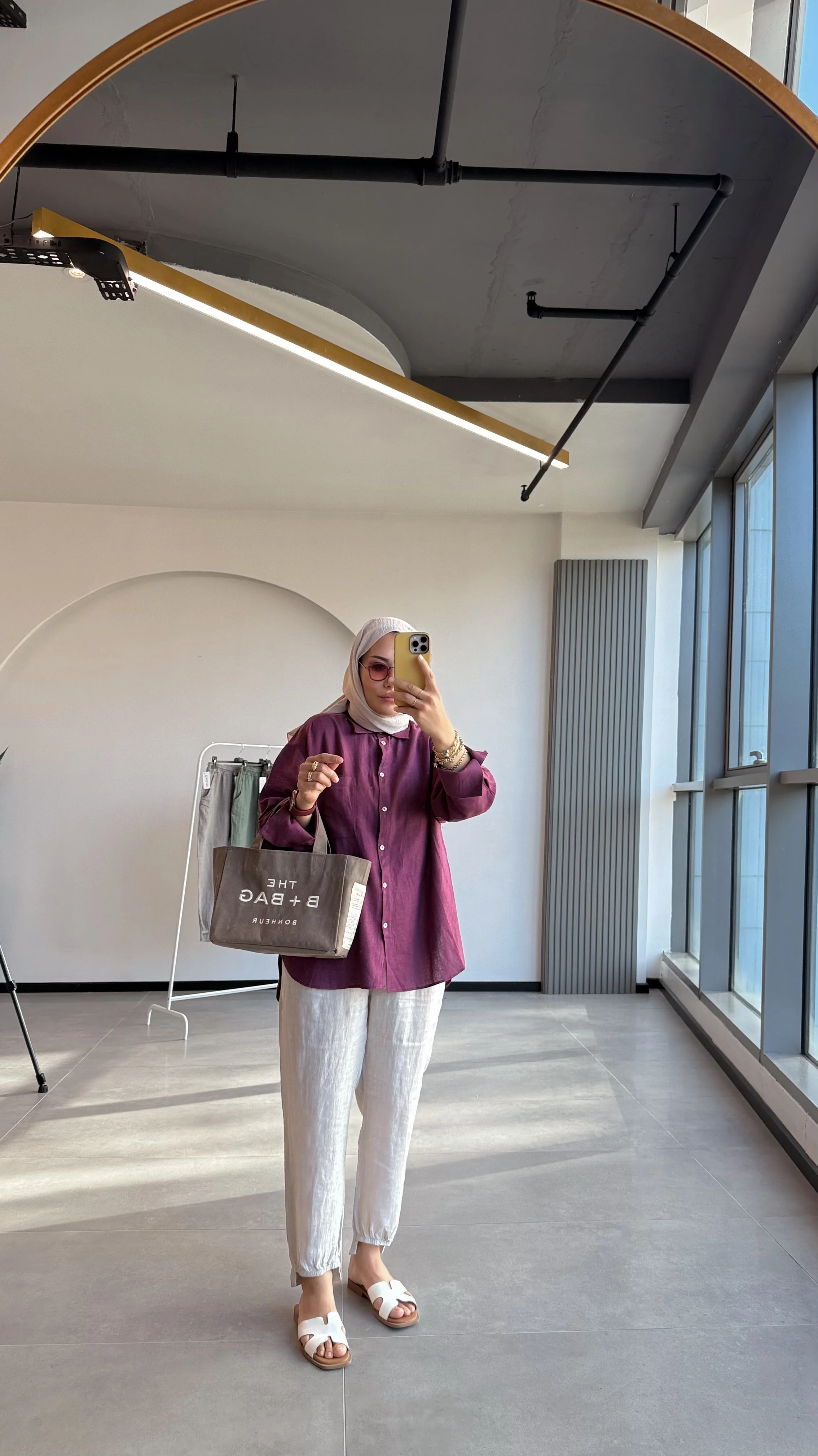 YASMİN KETEN GÖMLEK