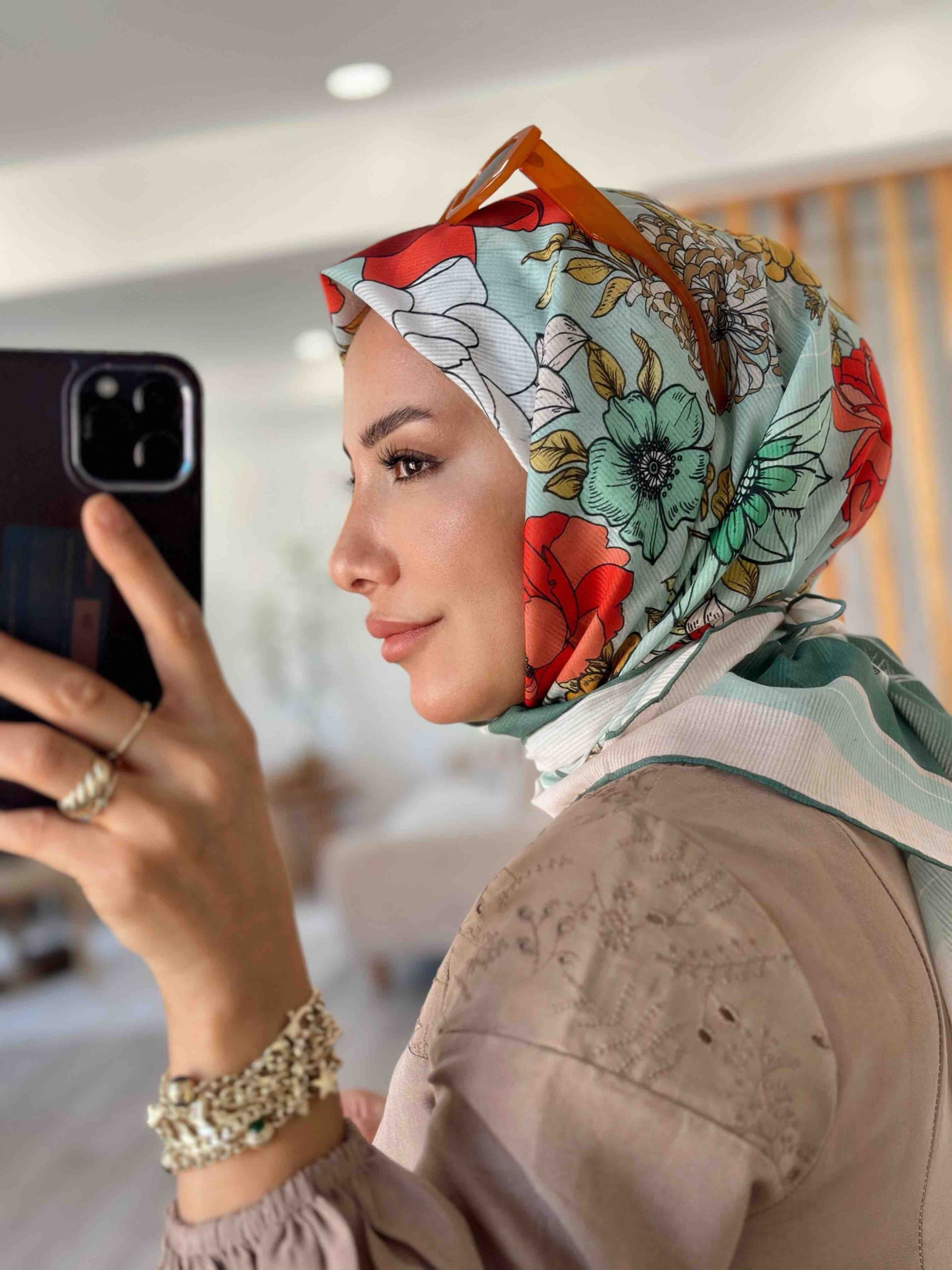 PAMUKLU BAMBU EŞARP