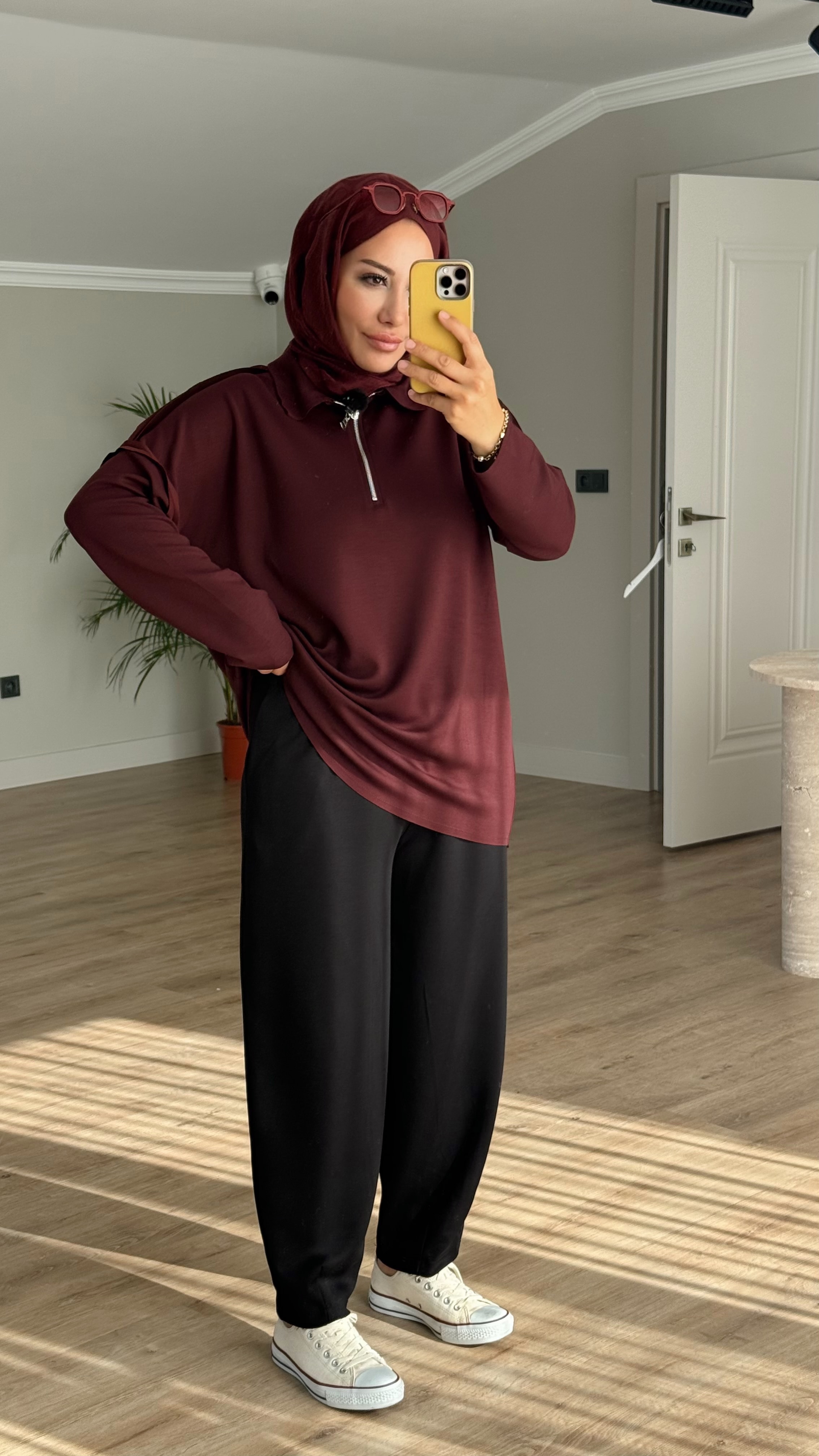 PAÇASI DİKİŞ DETAYLI OYSHO PANTALON