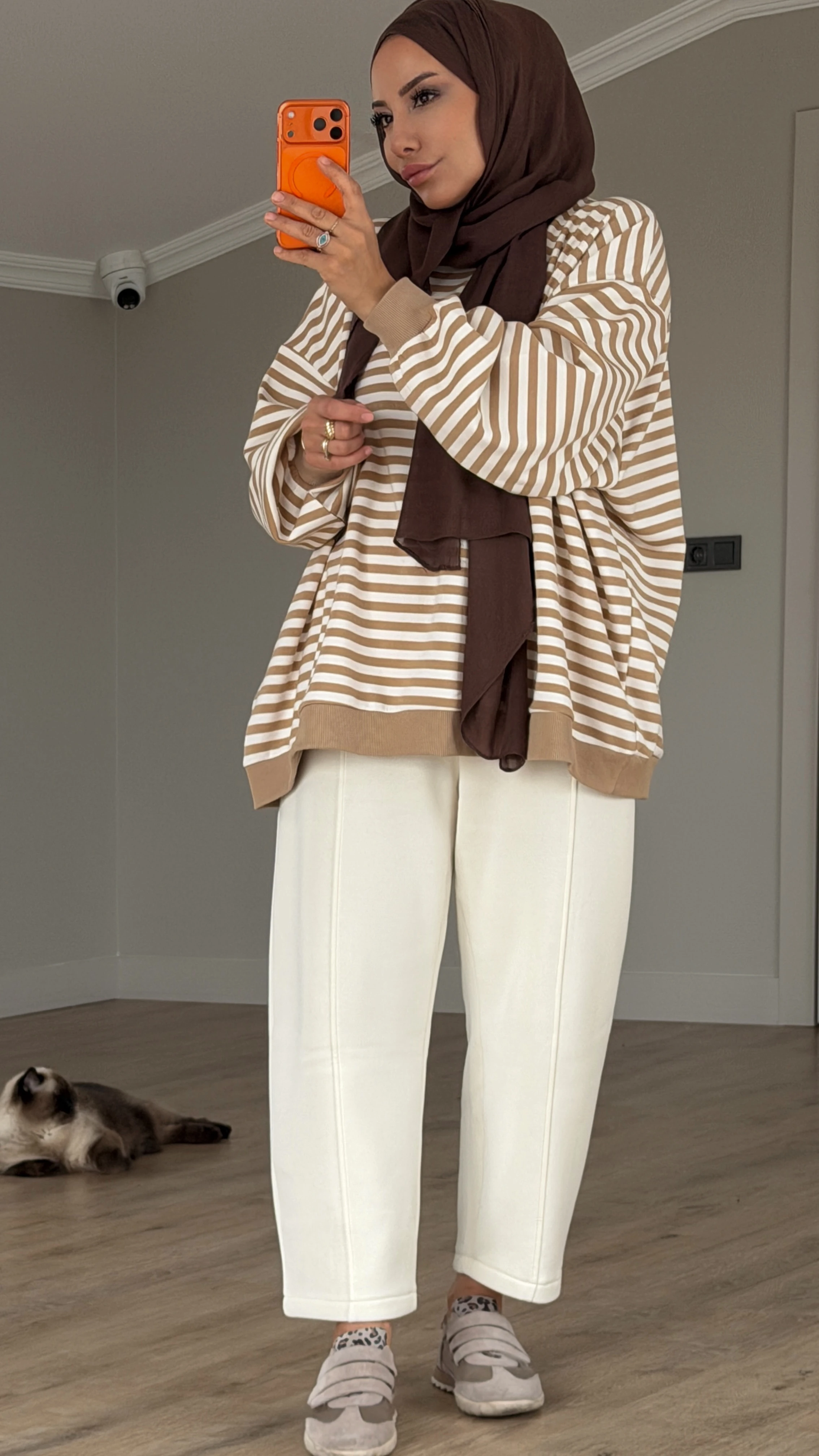 ŞARDONLU HAFİF ŞALVAR PANTALON