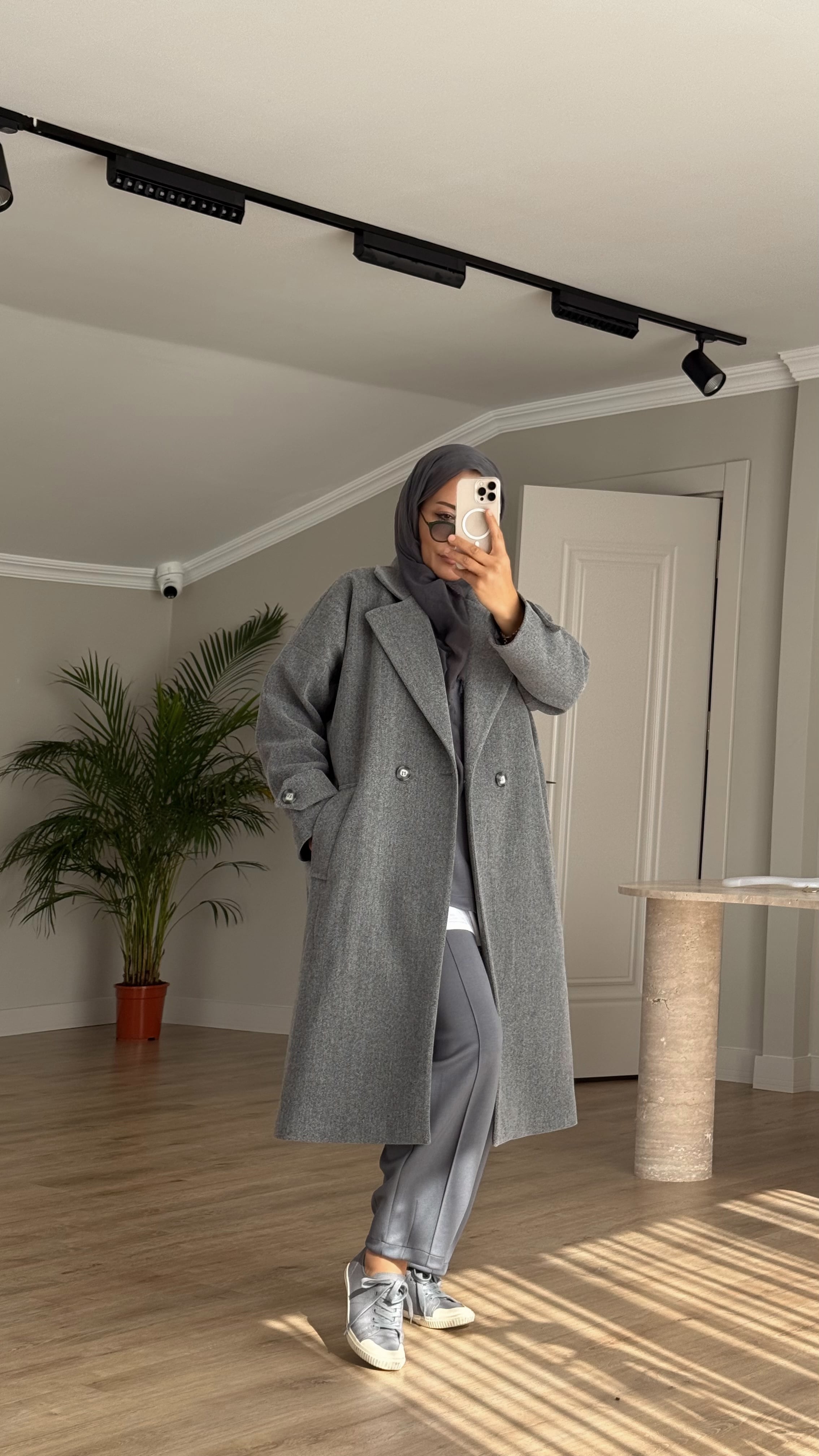 KAŞE KABAN-ZARA MODEL OWERSİZE