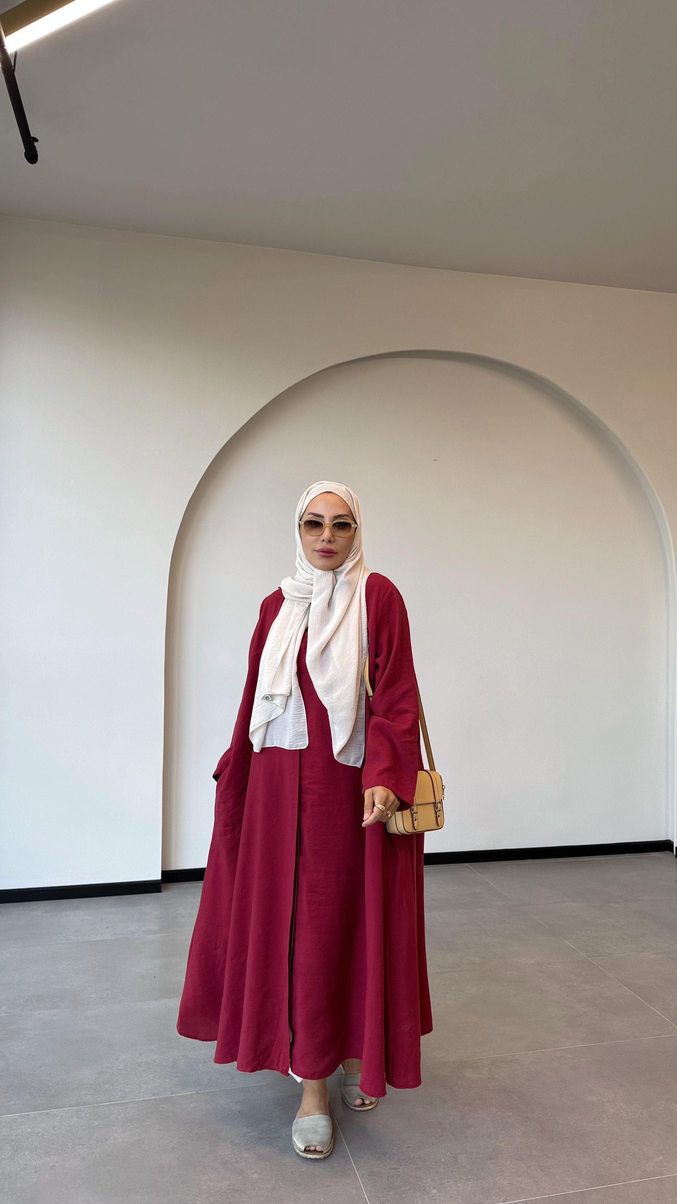 KLOŞ KUPRA GÖMLEK ELBİSE 