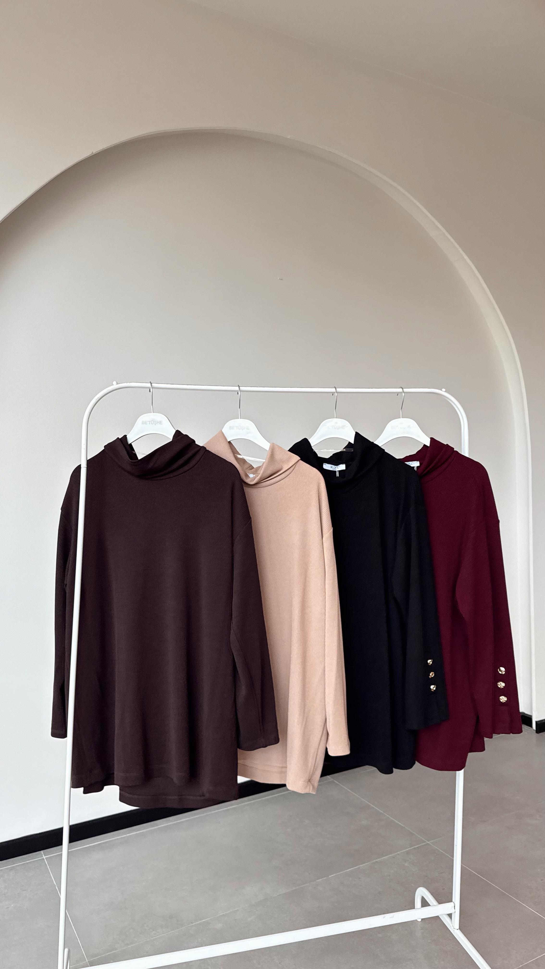 DOKUMA TUNİK-SWEAT FİTİLLİ