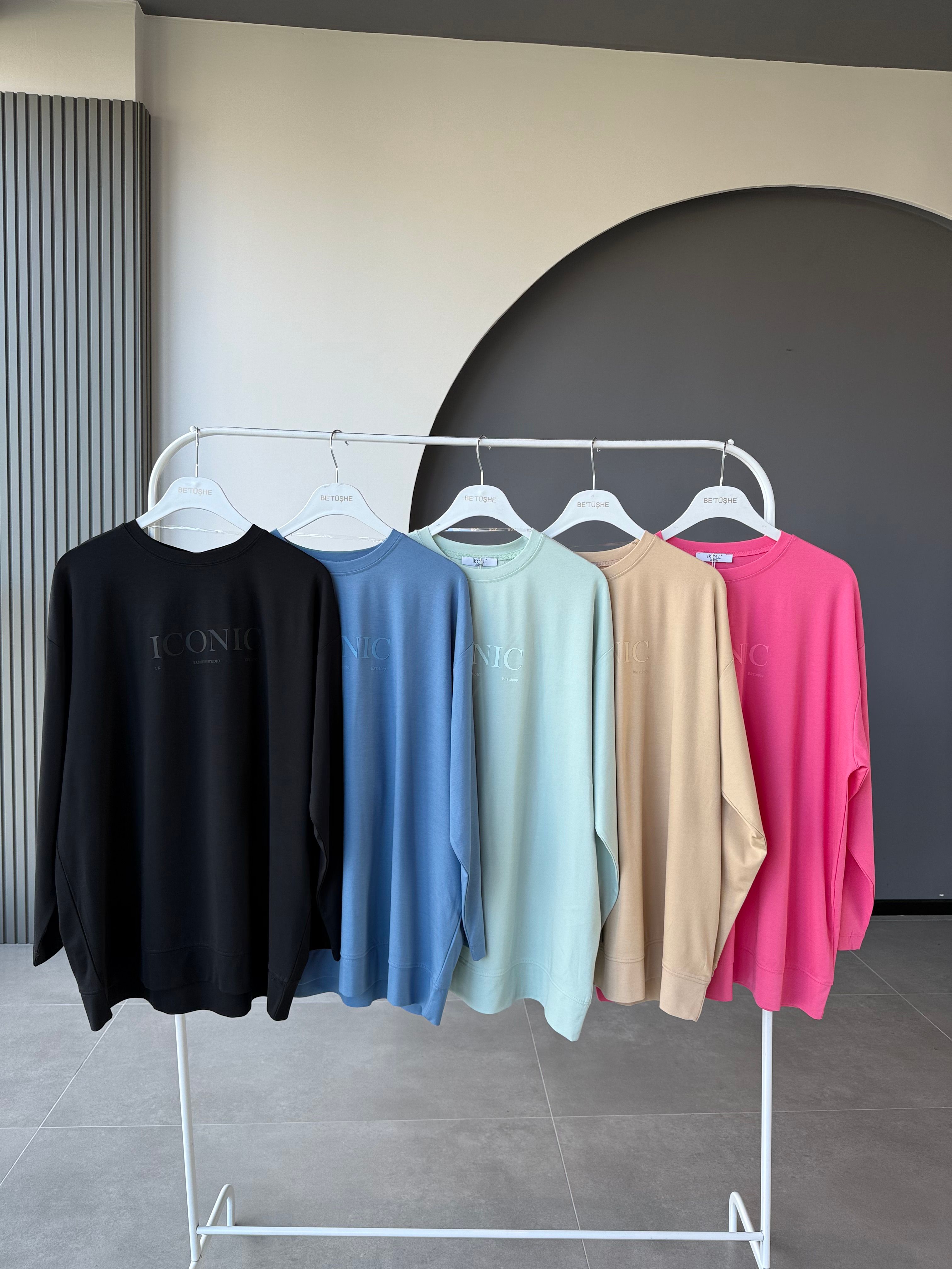 İKONİK YAZLIK SWEAT - Fuşya