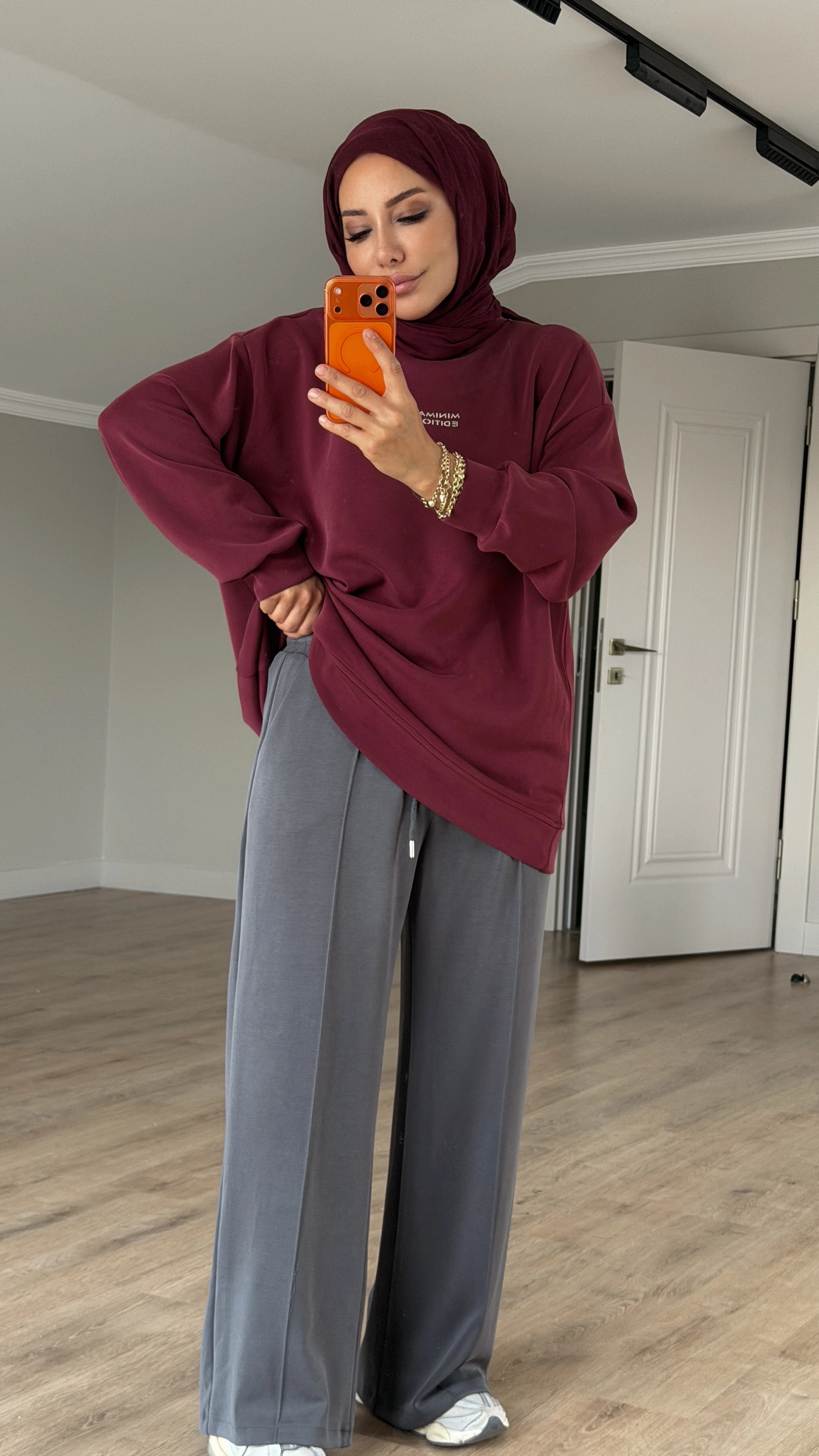 NERVÜRLÜ OYSHO PALAZZO PANTALON