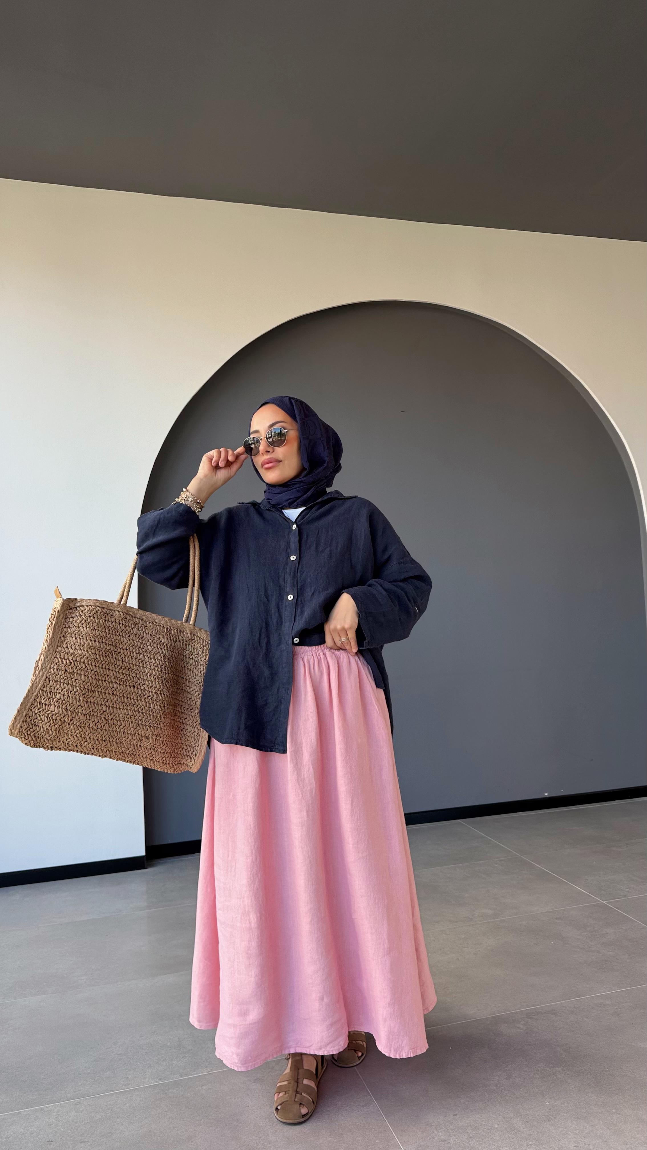 NORA KETEN ETEK - Pembe