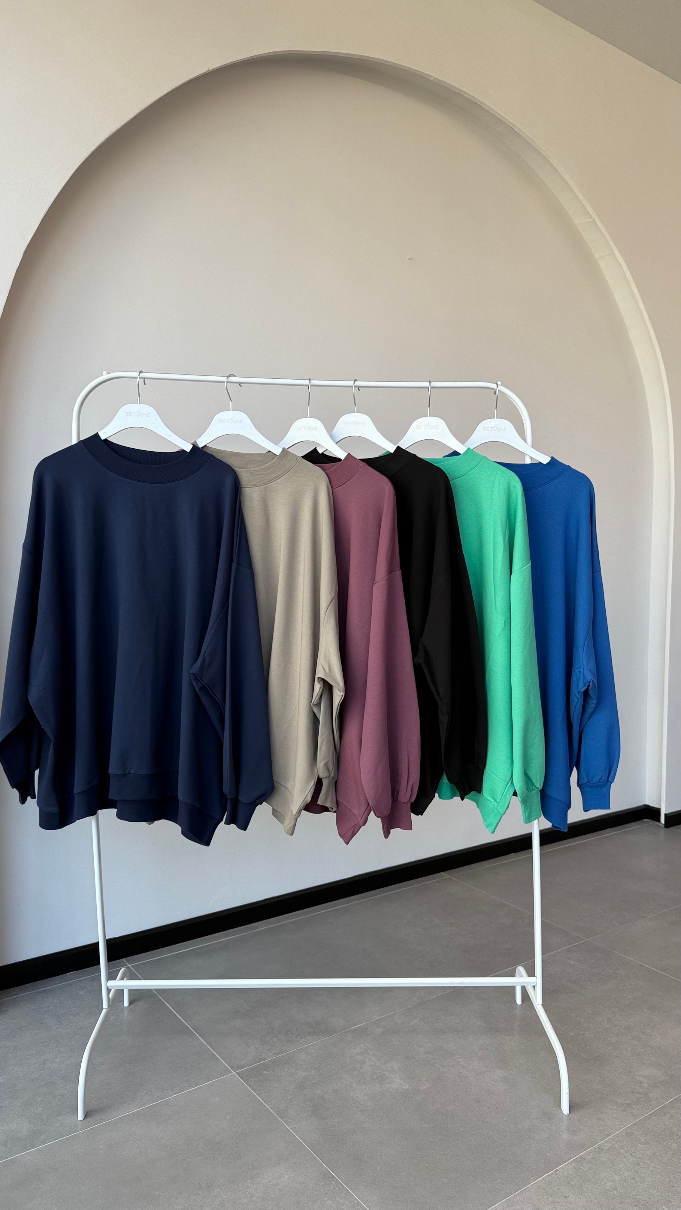 OWERSİZE SWEAT-İNCE YAZLIK