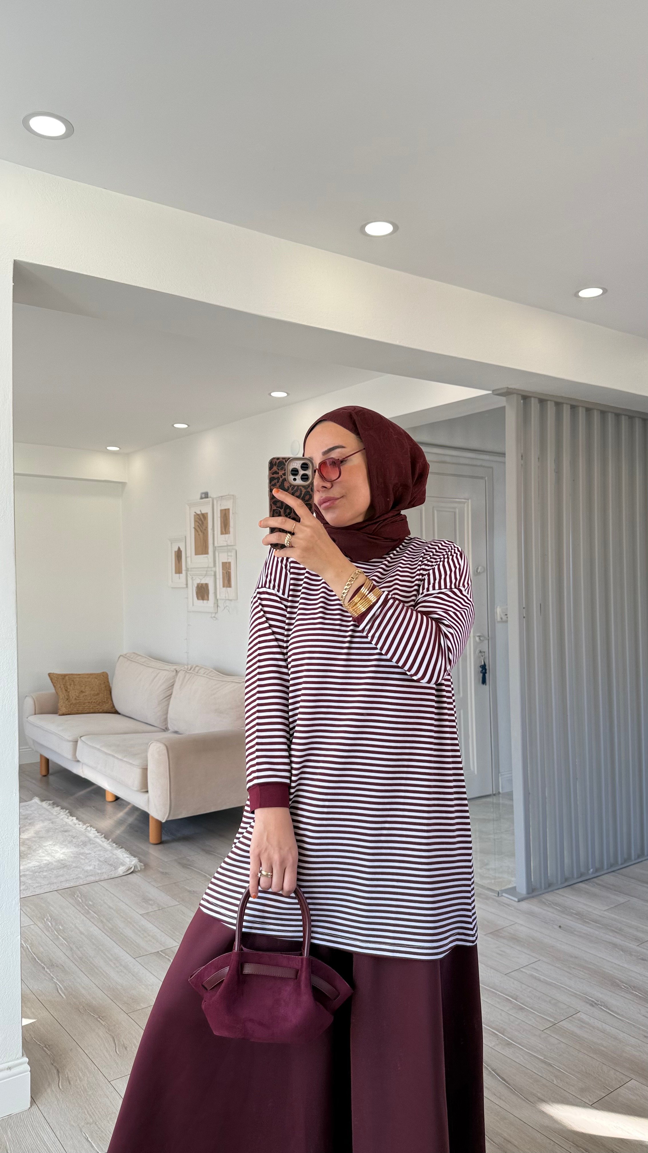 İNCE ÇİZGİLİ BASIC SWEAT