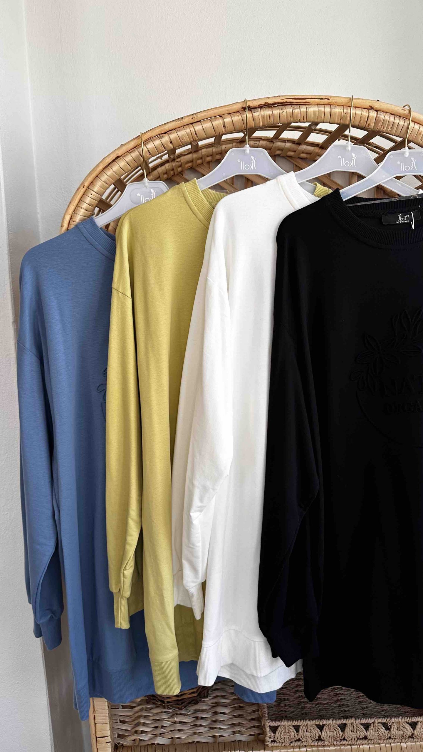 NATURAL KABARTMALI SWEAT