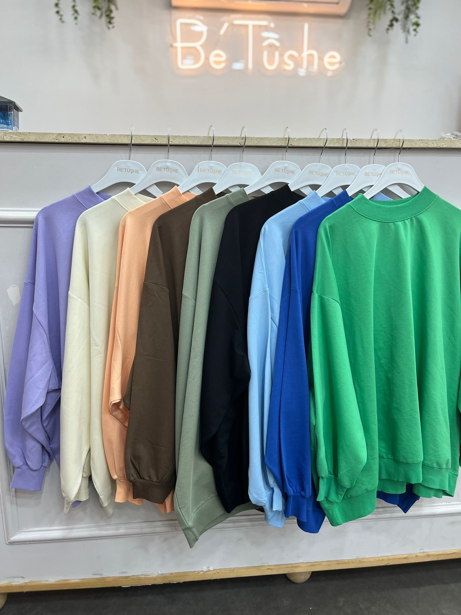 OWERSİZE SWEAT-İNCE YAZLIK