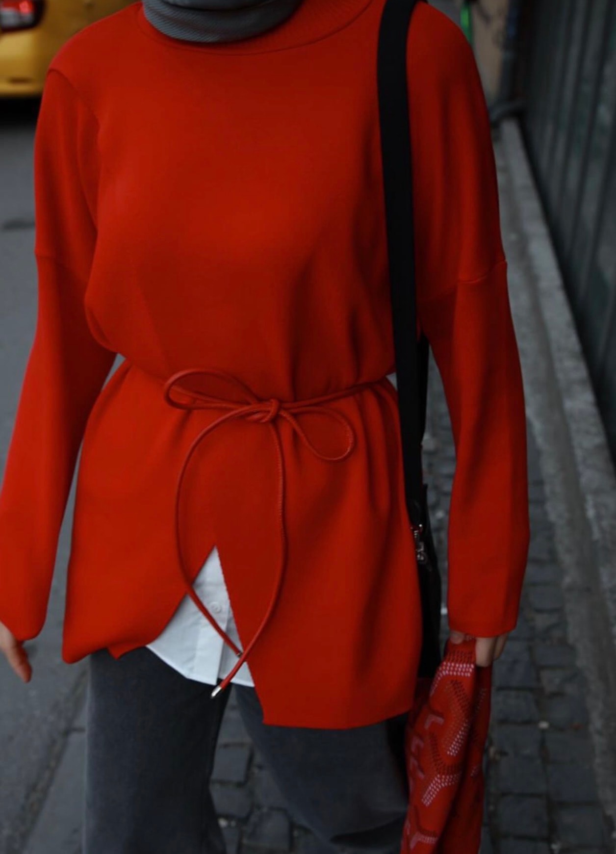 V PAMUK MERSERİZE KAZAK