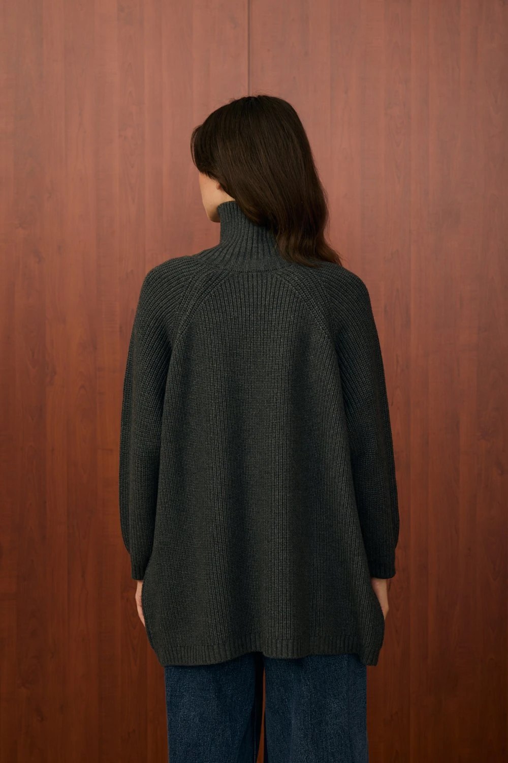 POP KAZAK-YANDAN FERMUARLI SELANİK KAZAK  - Gri