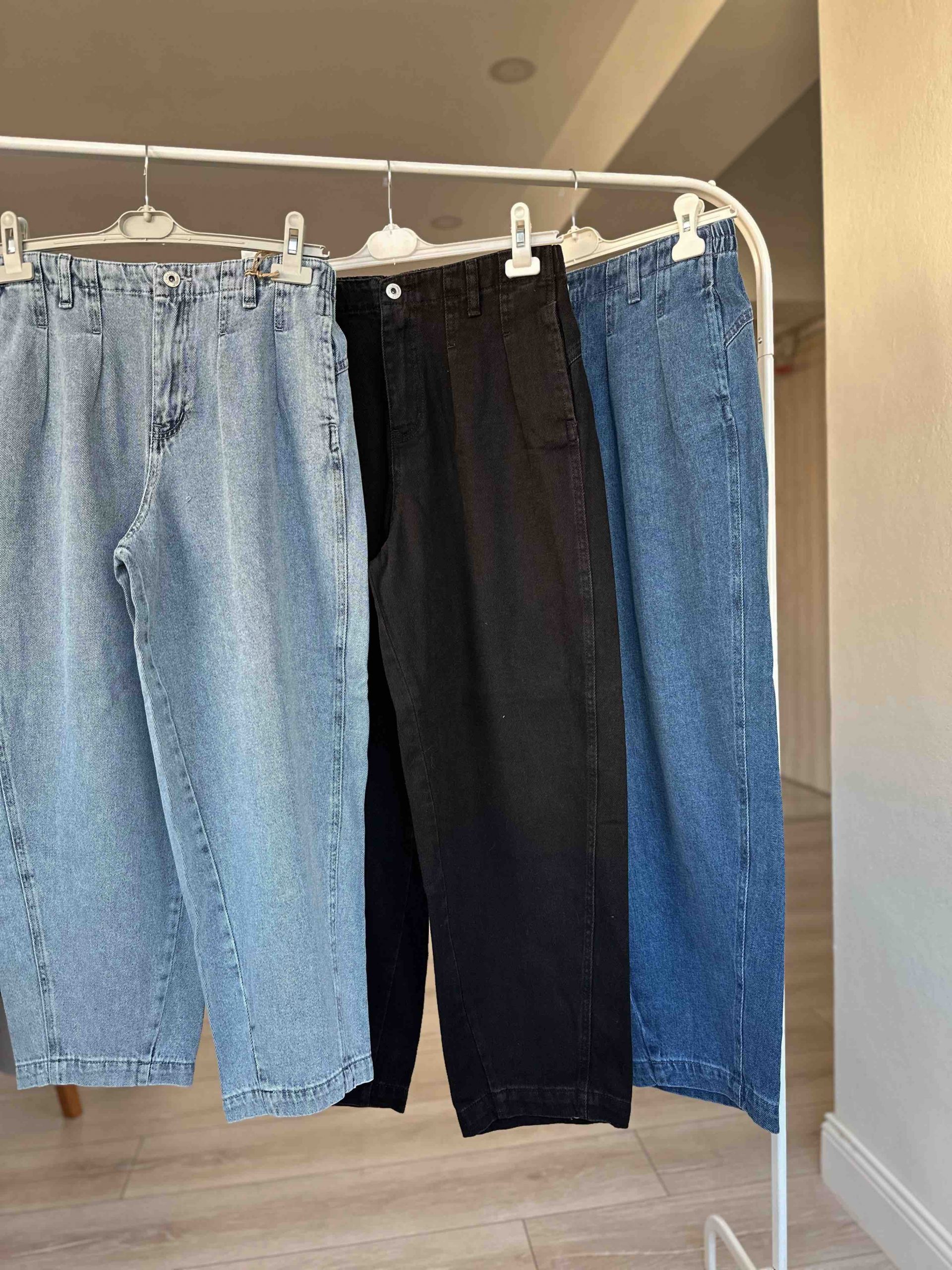 ŞALVAR KOT PANTALON BELİ LASTİKLİ