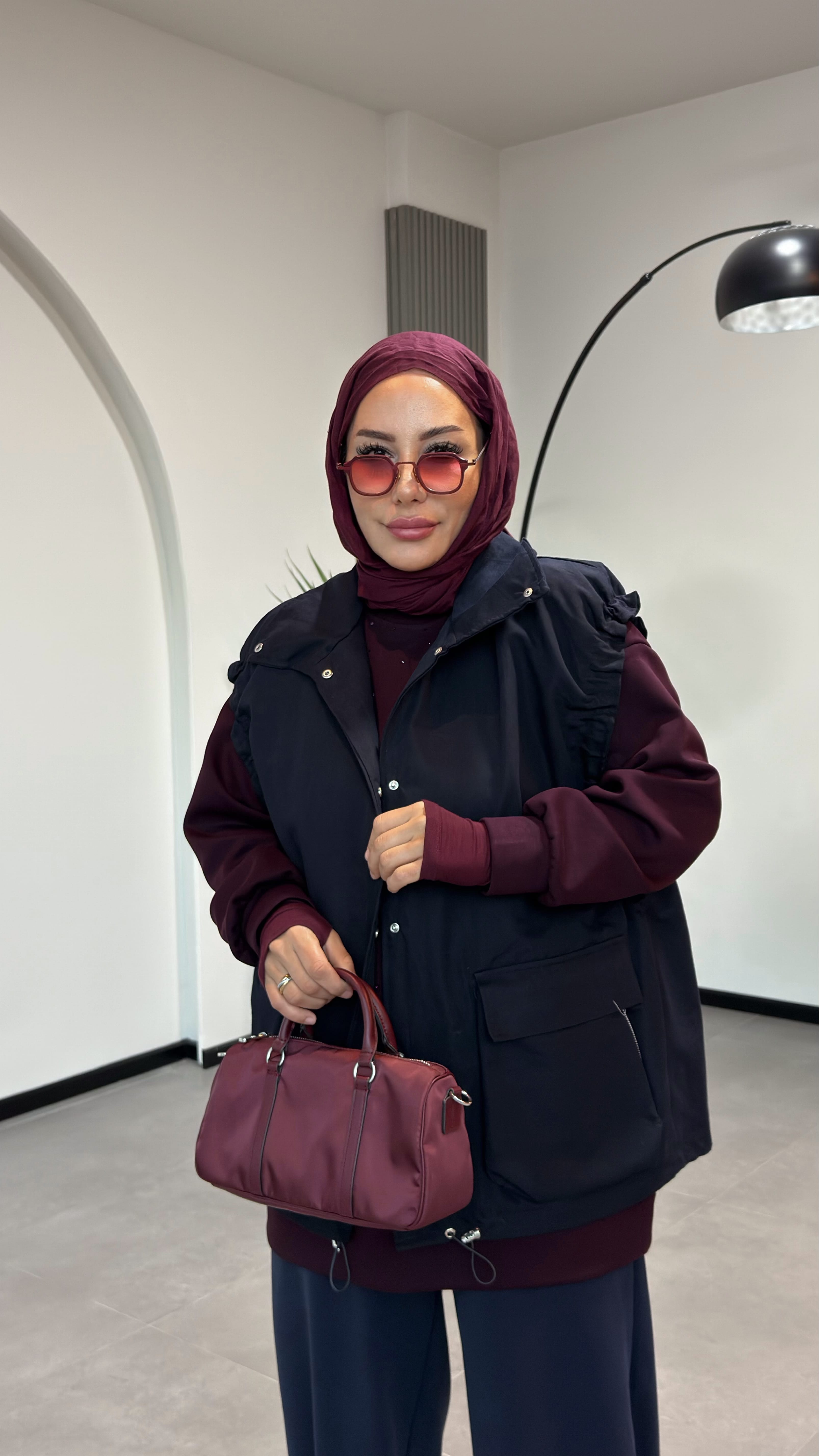 TASARIM SPOR YELEK - Lacivert