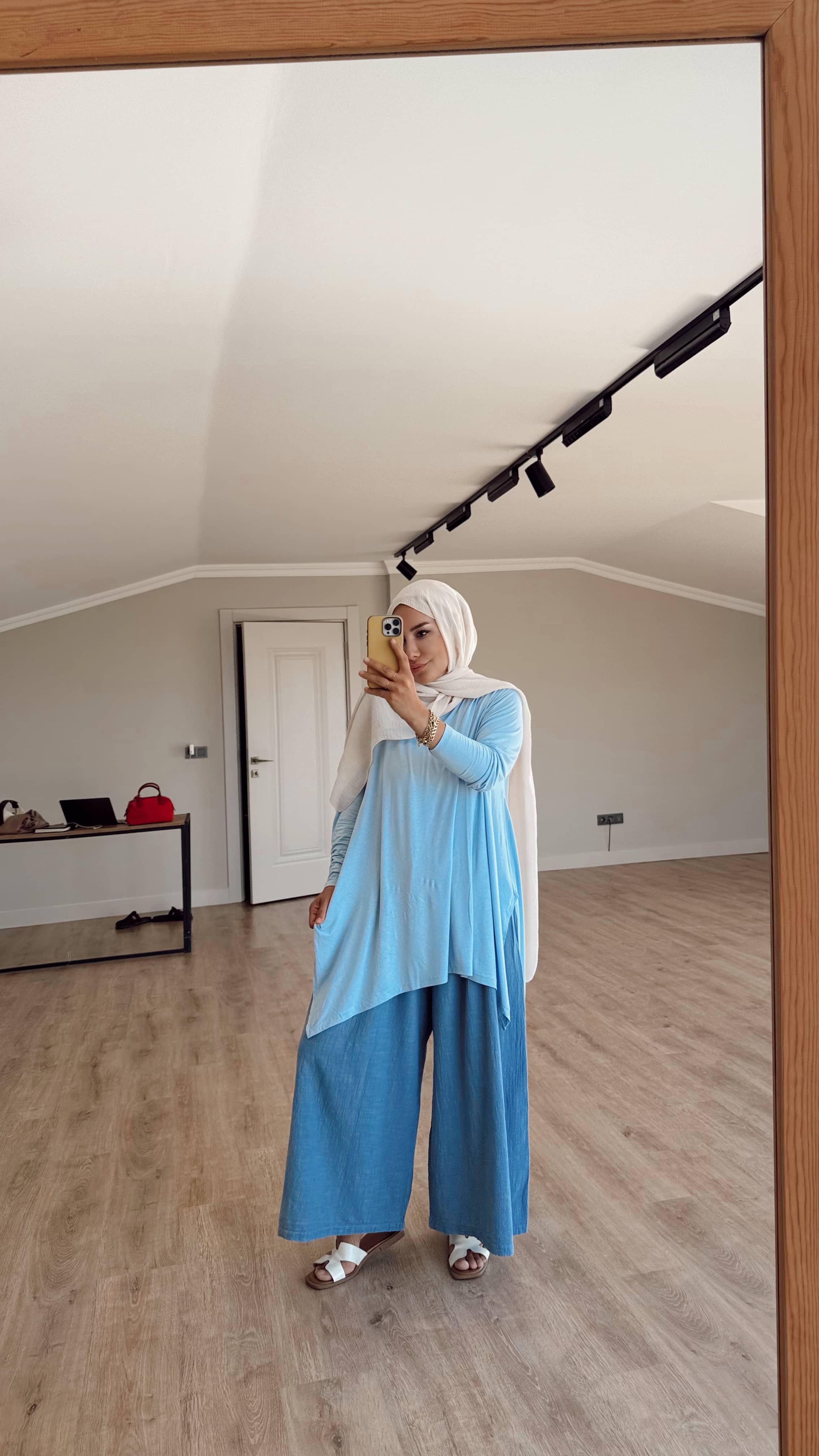 KETEN PAMUK ETEK PANTALON