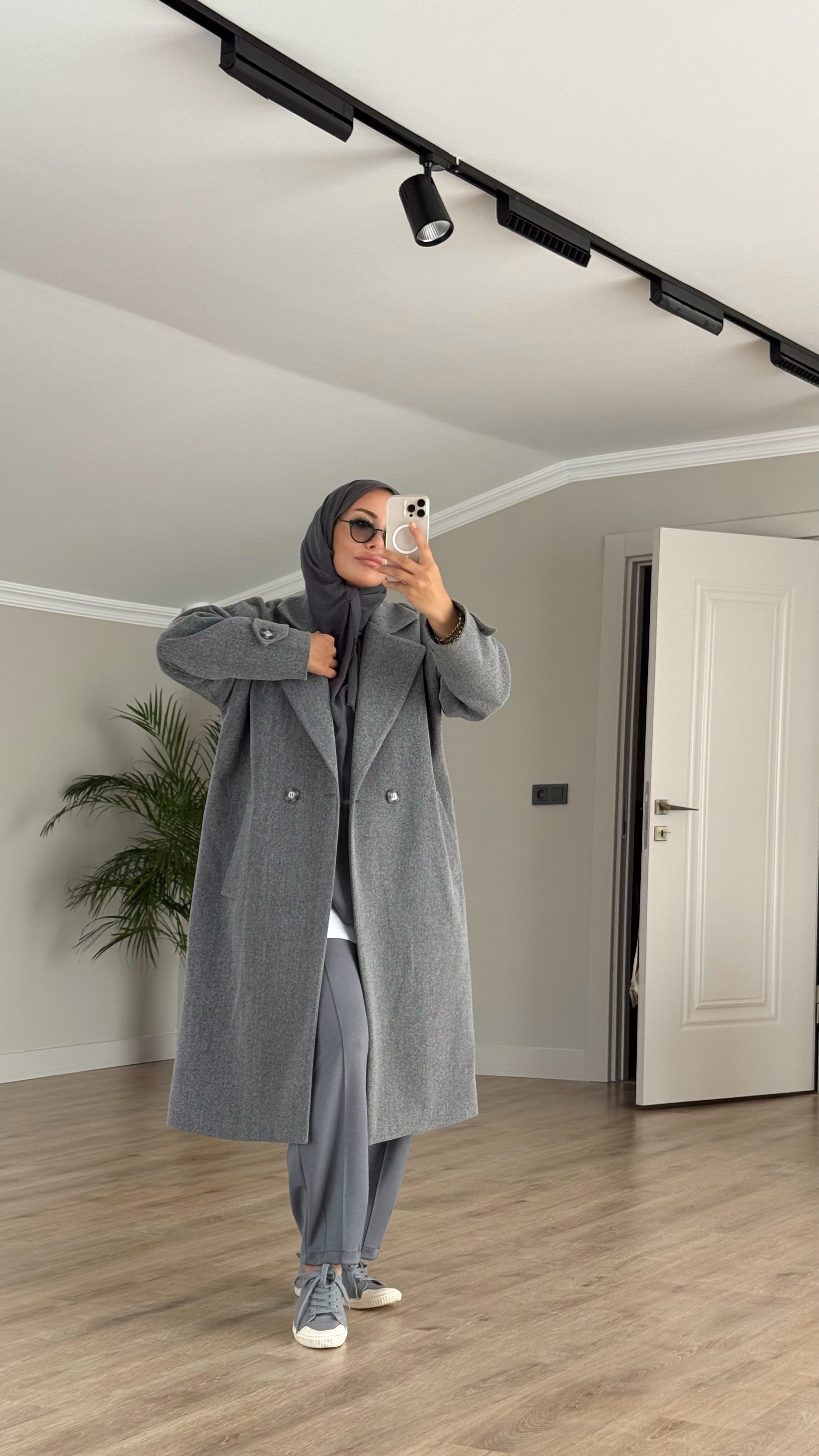 KAŞE KABAN-ZARA MODEL OWERSİZE