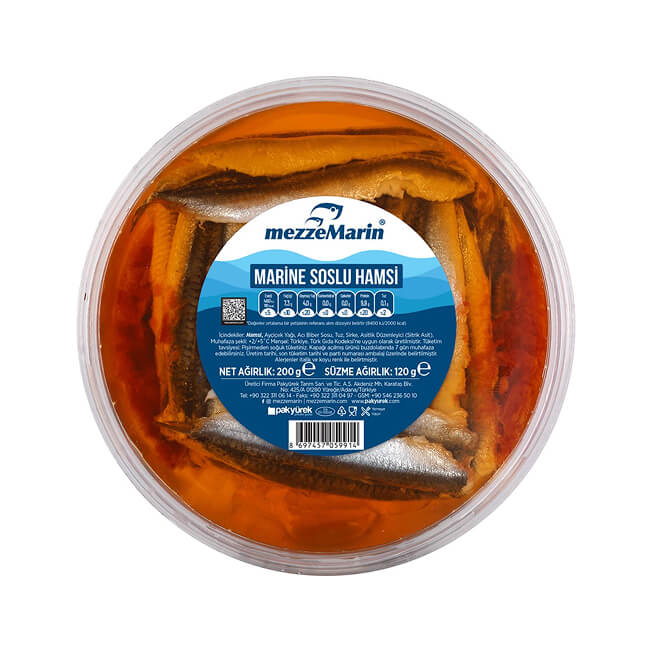 Marine Hamsi Soslu - 200 Gr