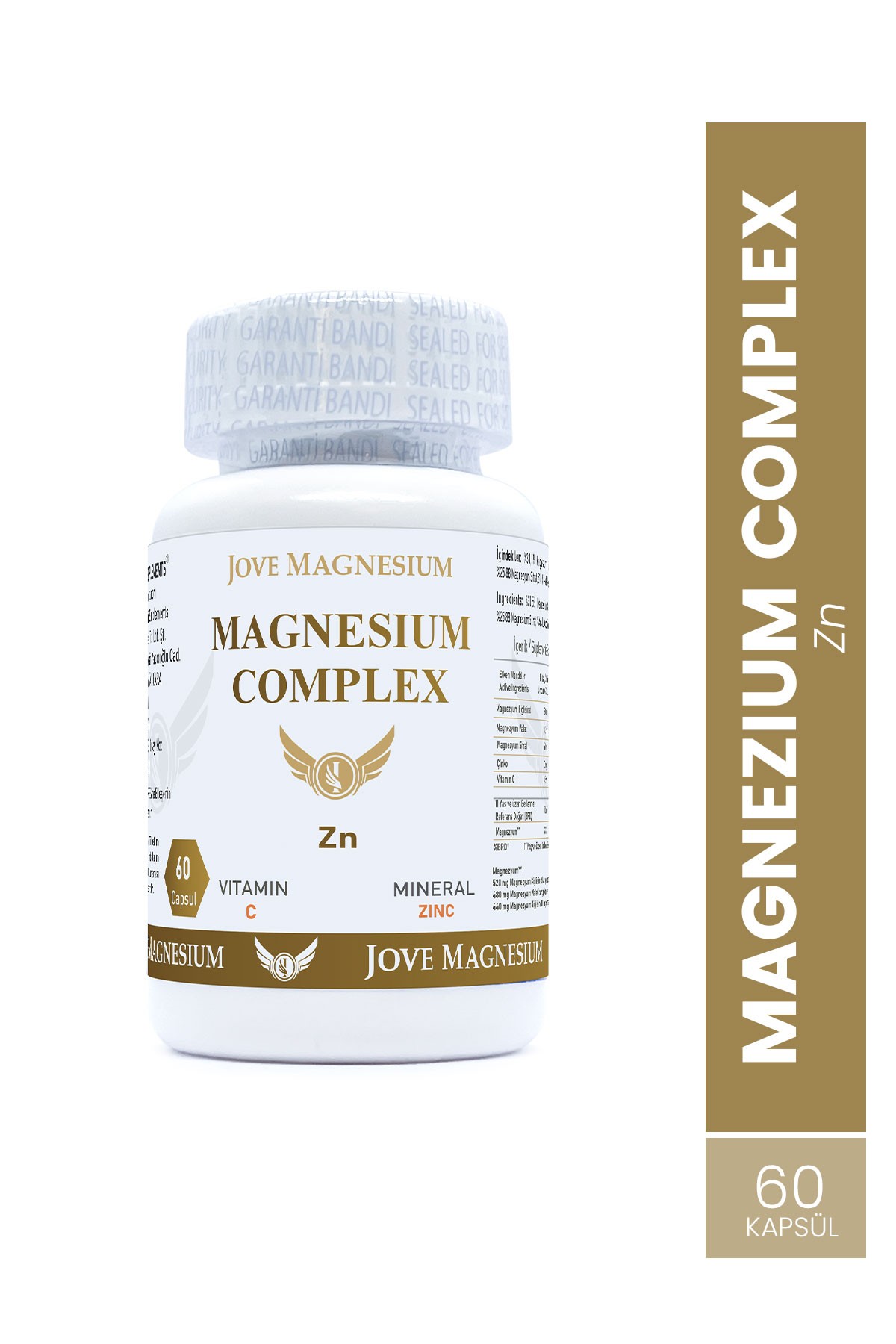 Jove Magnesium Complex 60 Kapsül 