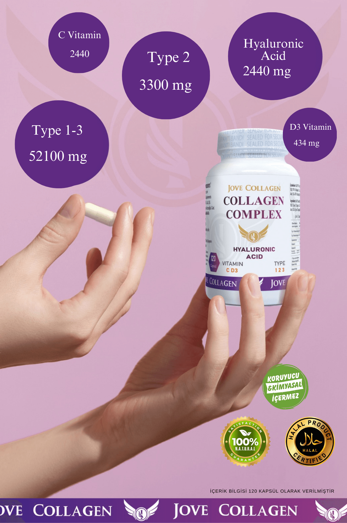 Jove Collagen Complex 120 Kapsül