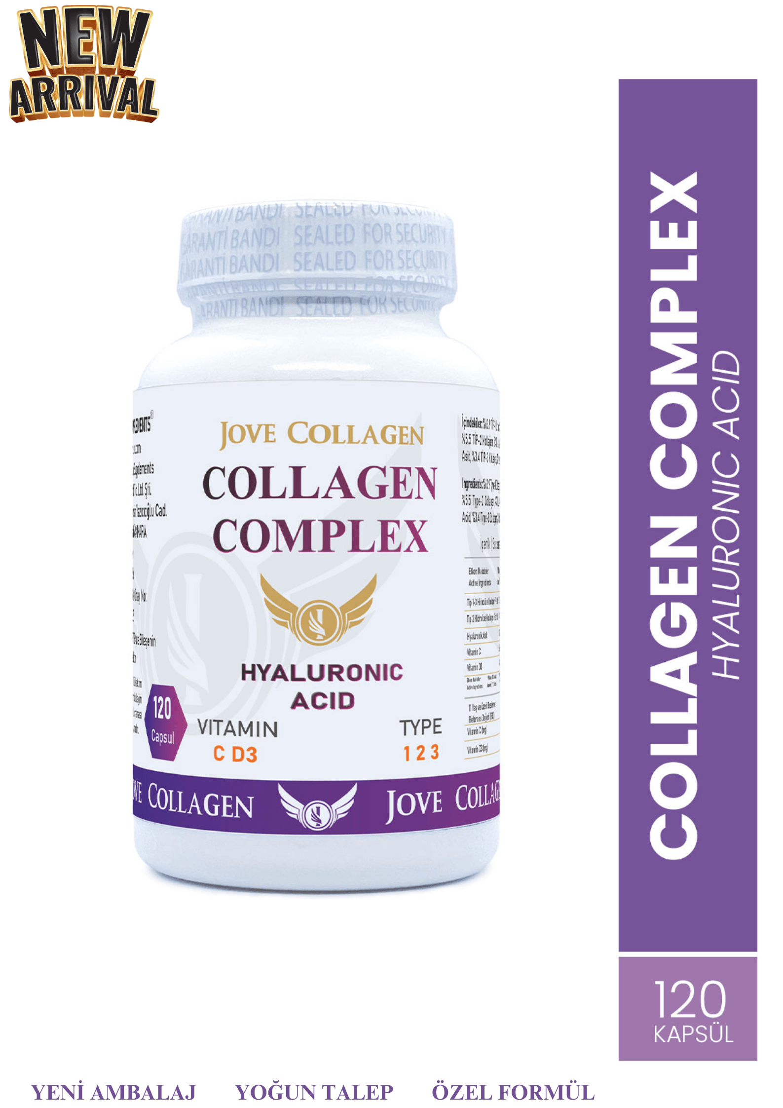 Jove Collagen Complex 120 Kapsül