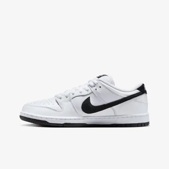 SB Dunk Low Pro 'White Black' - Görsel 3