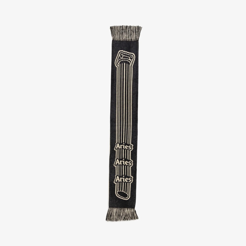 Column Scarf 'Black'