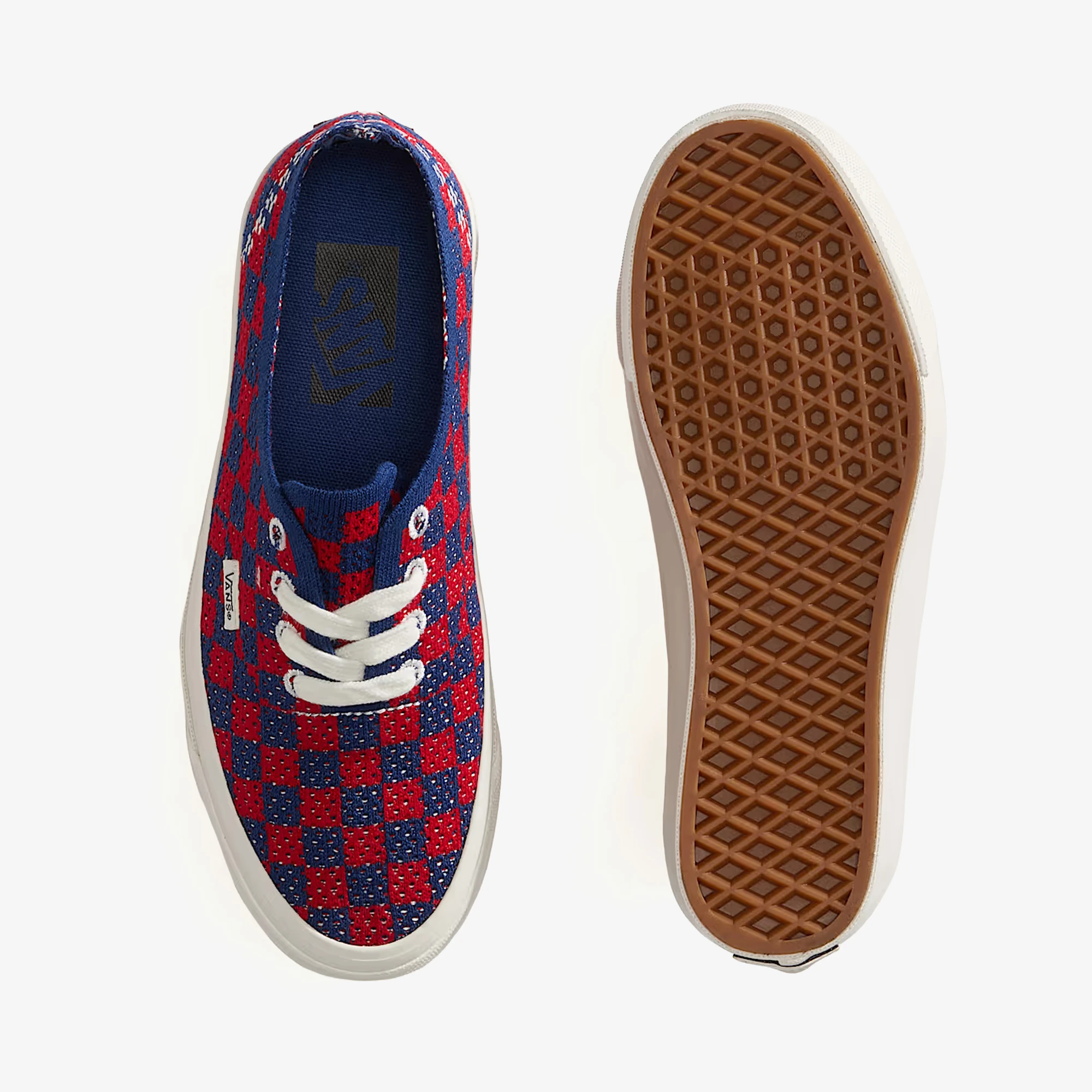 Vans LX Authentic 44 EK 'Red Punk Check' - WUNDER