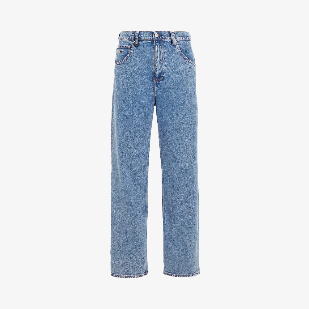 Aiden Dad Baggy Mid Wash Jean Pant