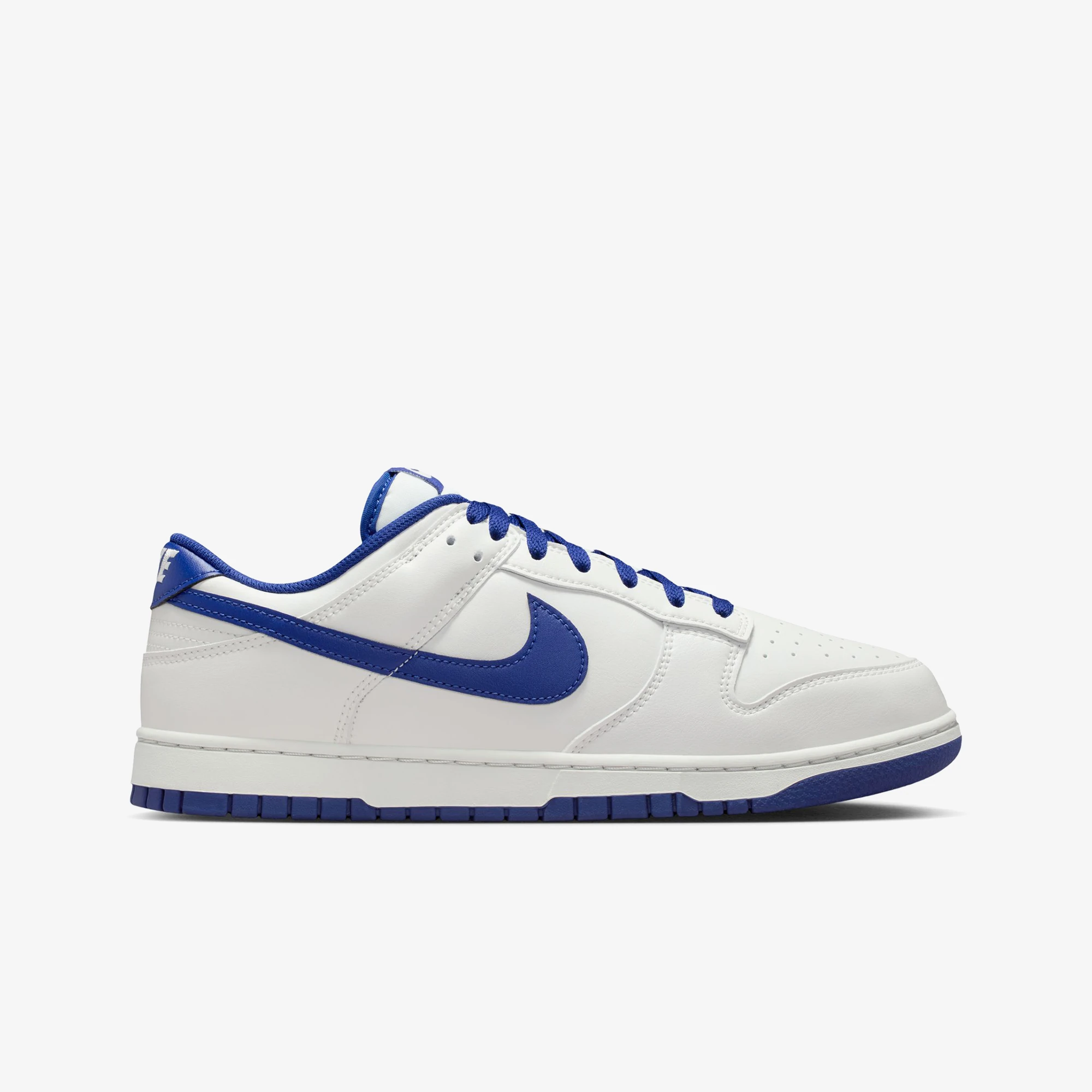 Nike Dunk Low Retro 'Summit White Deep Royal Blue' - WUNDER