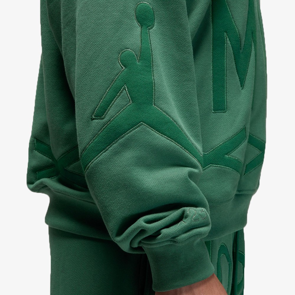 Jordan x Nina Chanel Fleece Hoodie 'Bicoastal Green'