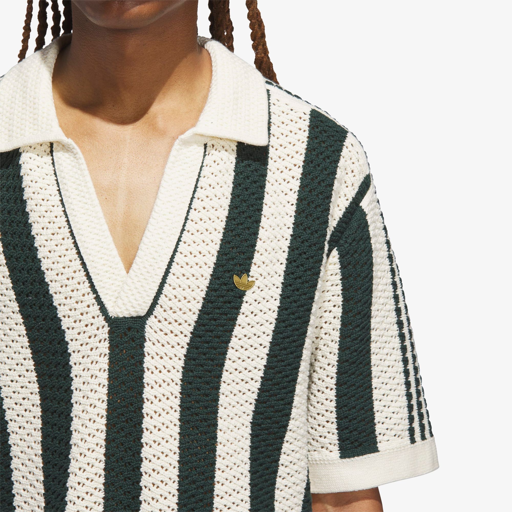 adidas x Clot Pique Polo by Edison Chen 'Green Night'