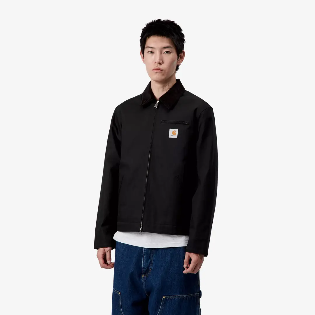 【M】Carhartt wip Detroit jacket Carhartt WIP Detroit Jacket Winter 'Black' - WUNDER