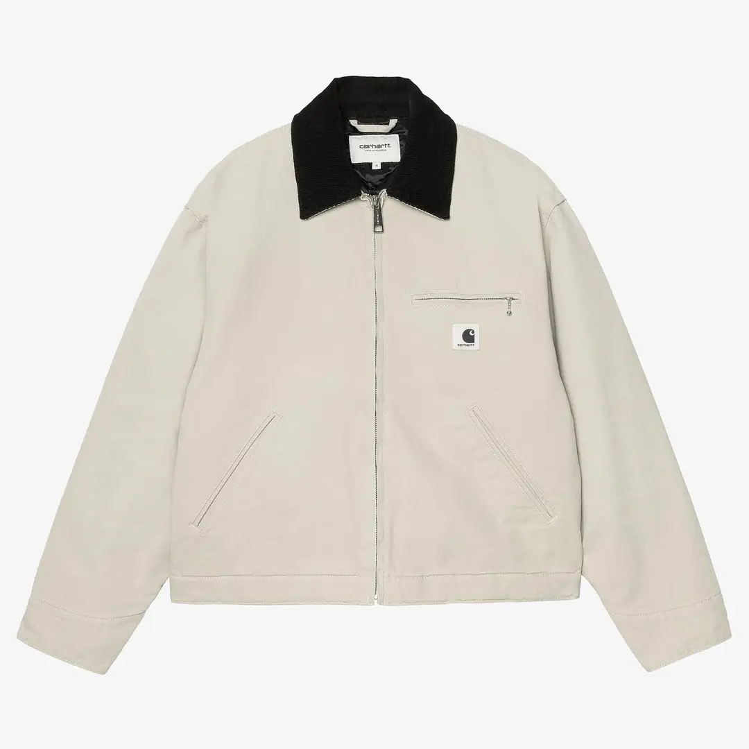 Carhartt WIP W' OG Detroit Jacket 'Stone Canvas' - WUNDER