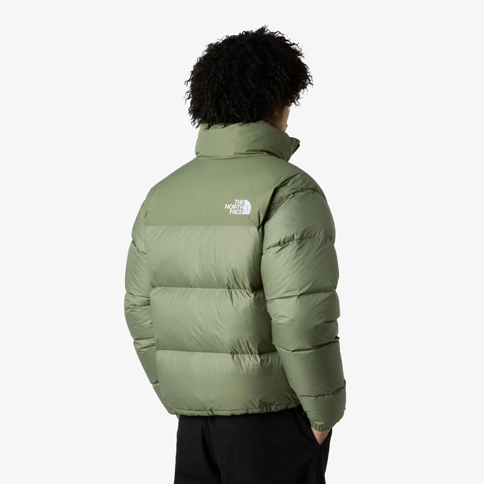 1996 Retro Nuptse Jacket 'Bark Mist'