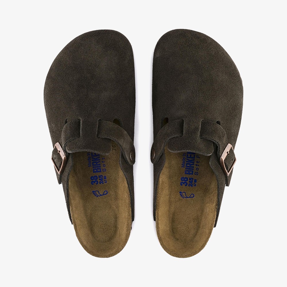 Boston Suede Leather 'Mocha'