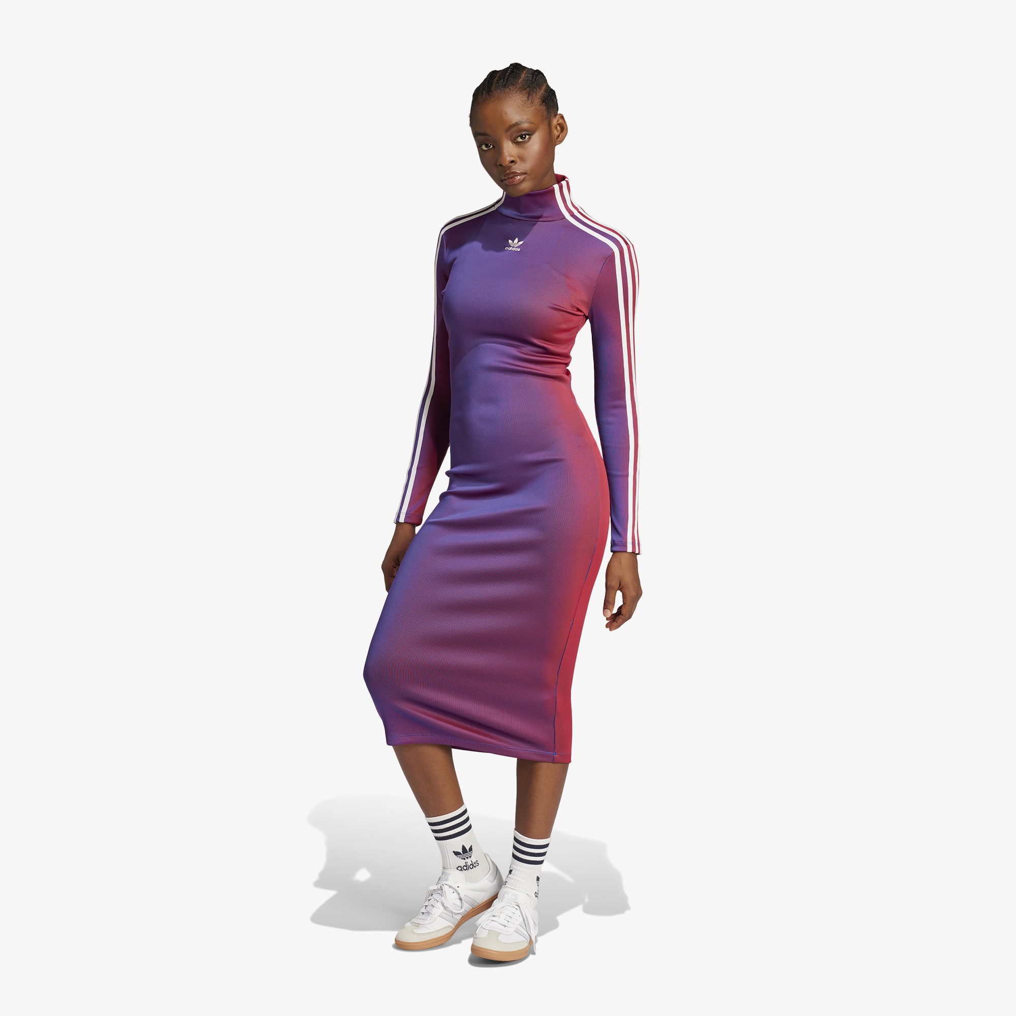 Rasant x adidas Rib Long Sleeve Dress