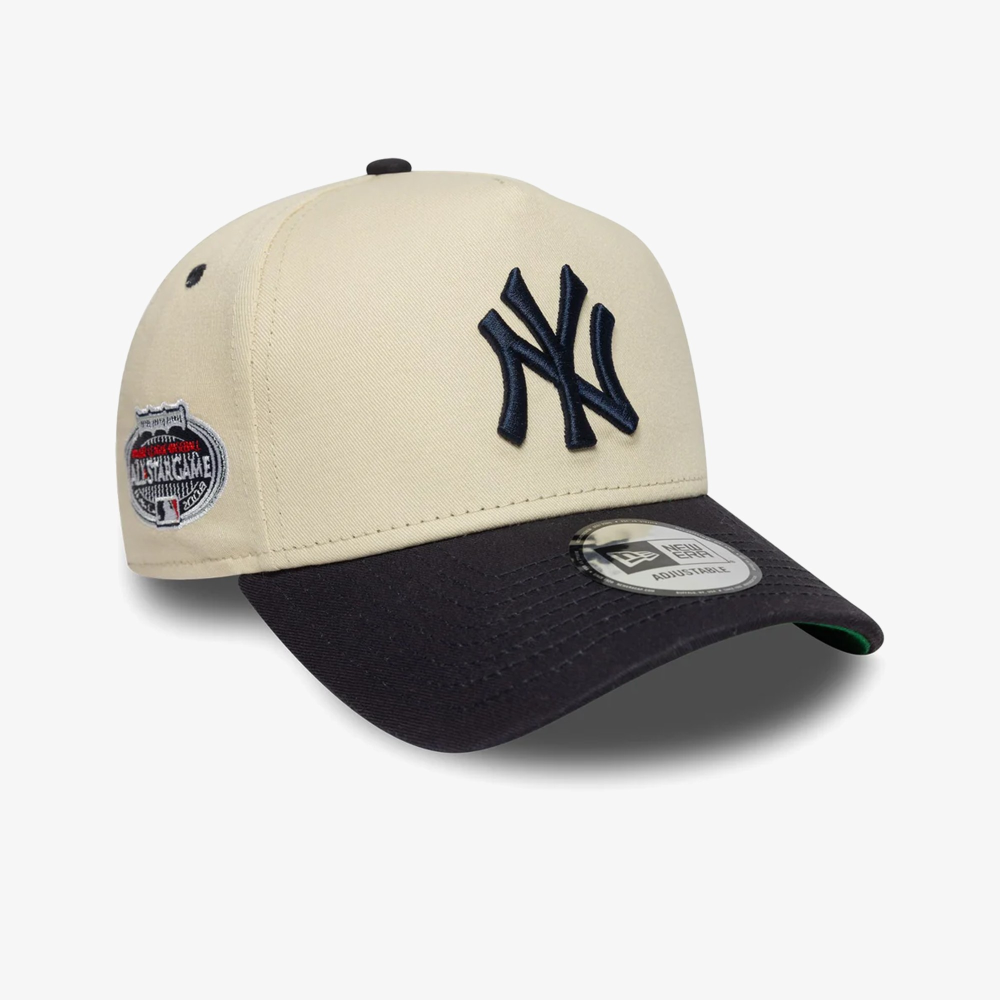 New York Yankees Patch 9Forty Adjustable Cap 'Cream Navy'