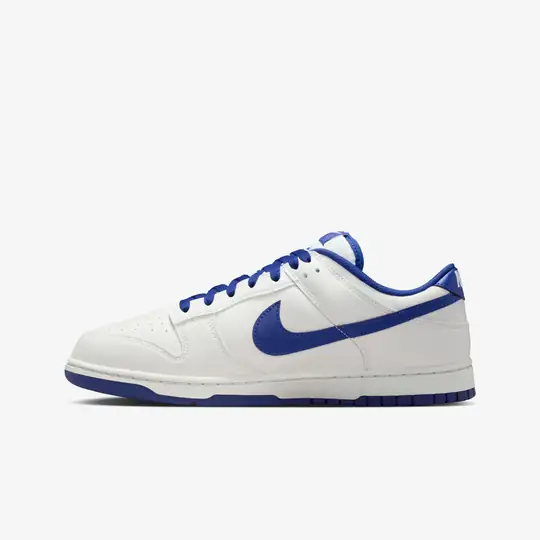 Nike Nike Mavi Dunk Low Retro 'Summit White Deep Royal Blue' Wunder'de! Mavi - 3. görsel