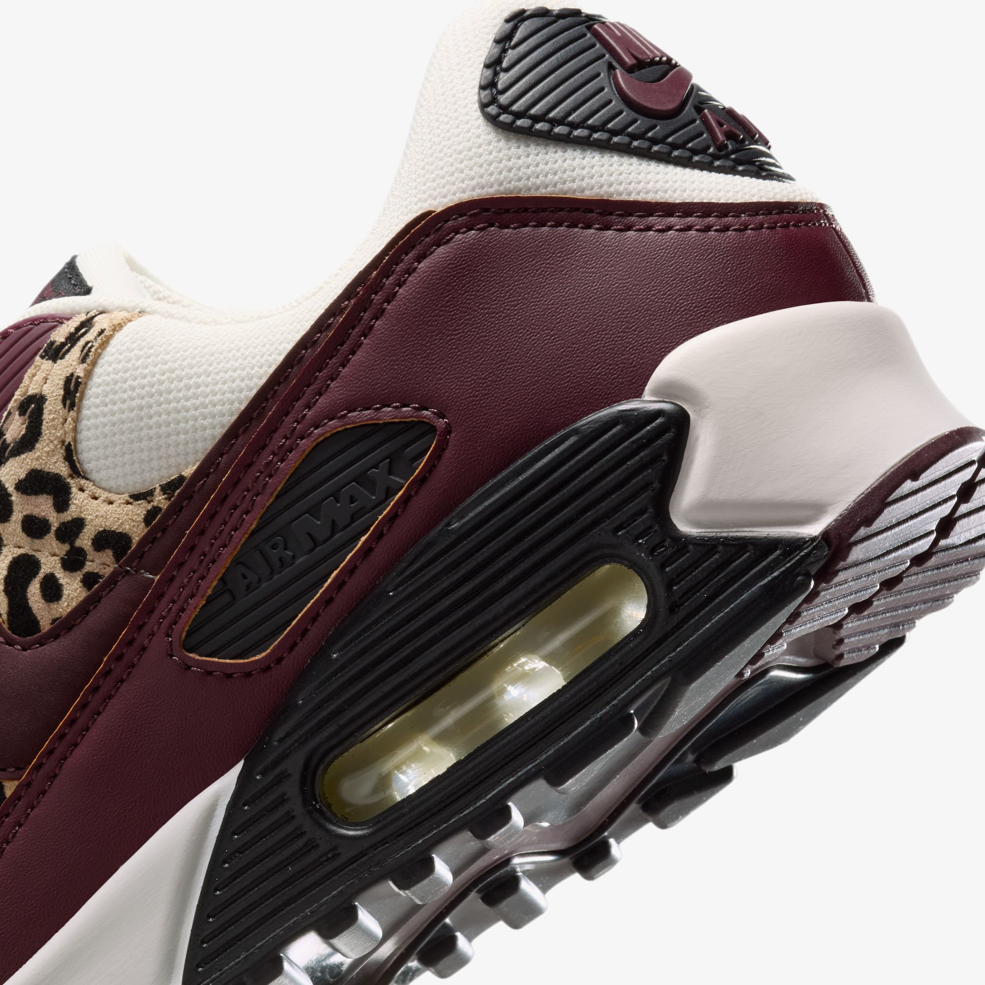 Air Max 90 Leopard 'Burgundy' (W)