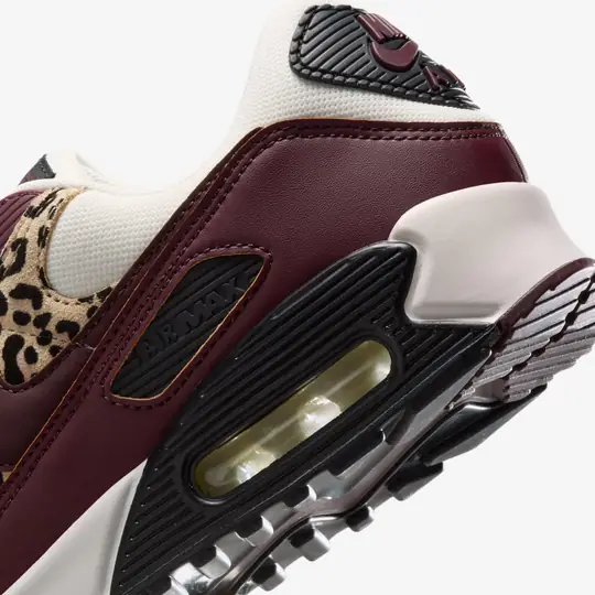 Air Max 90 Leopard 'Burgundy' (W) - Görsel 9