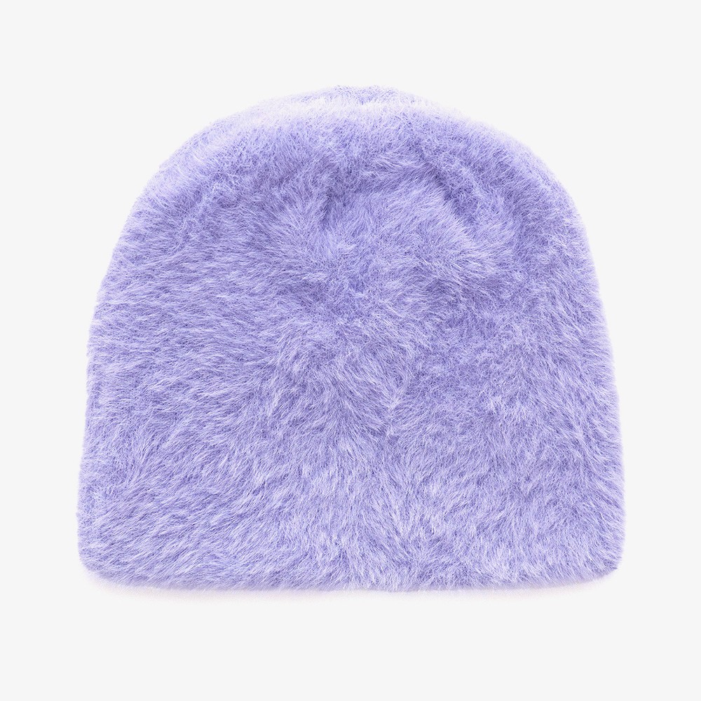 Shaggy No Cuff Beanie 'Lavender'