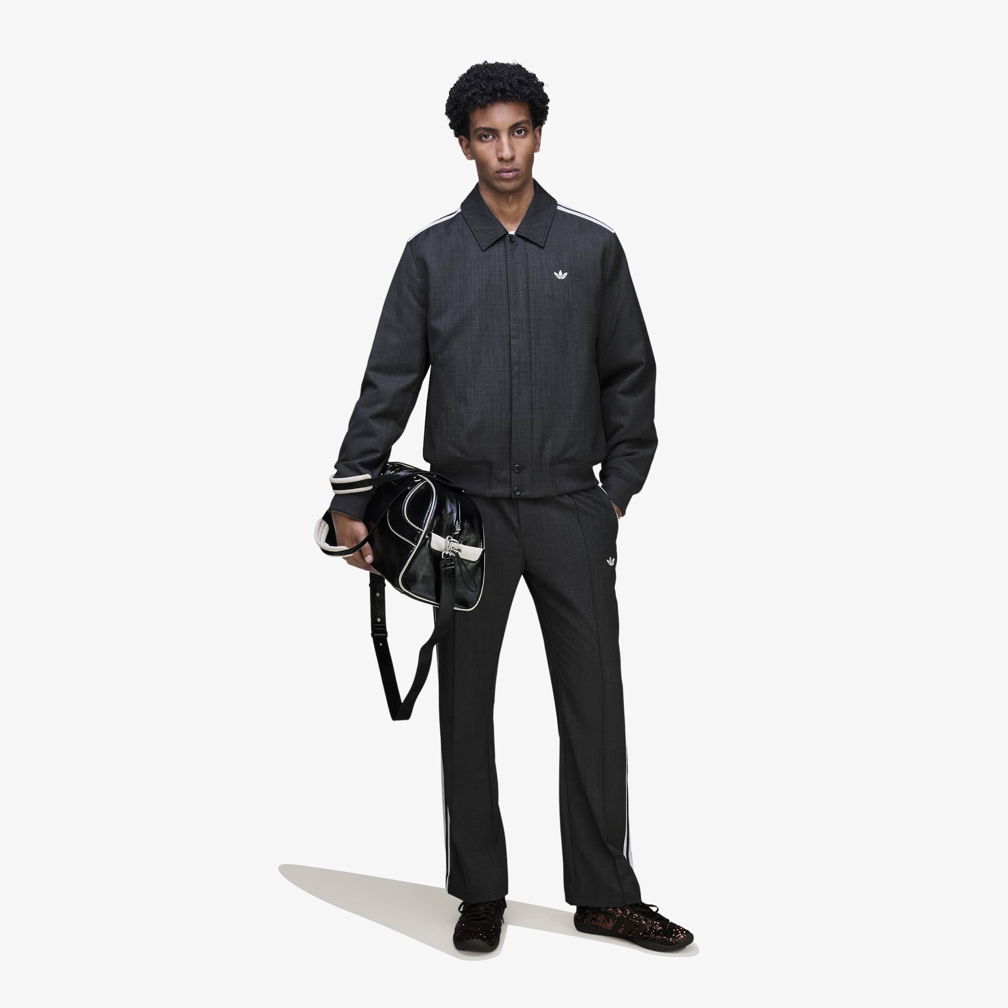 Wales Bonner x adidas Wool Blouson 'Dark Grey'